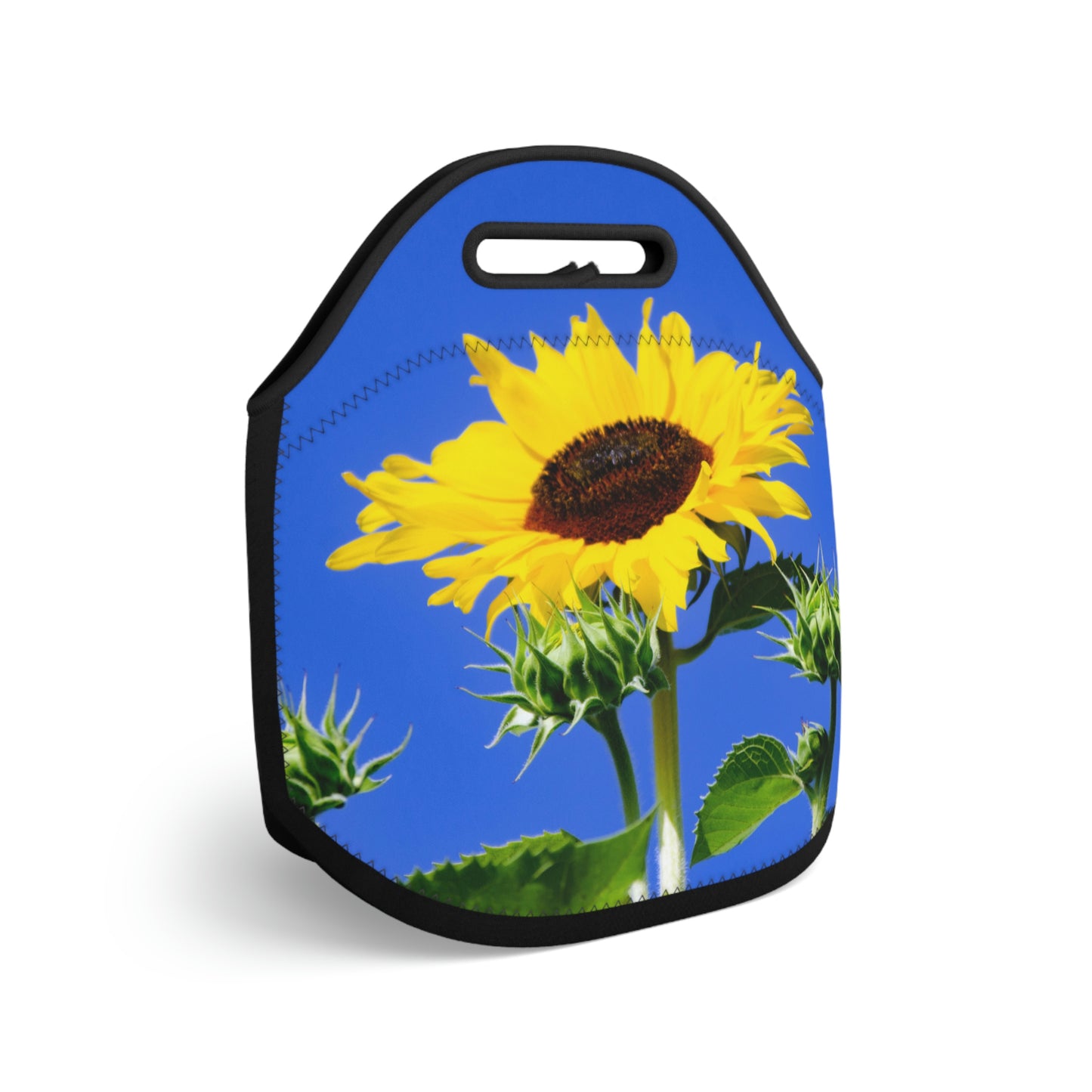 Flowers 02 Neoprene Lunch Bag