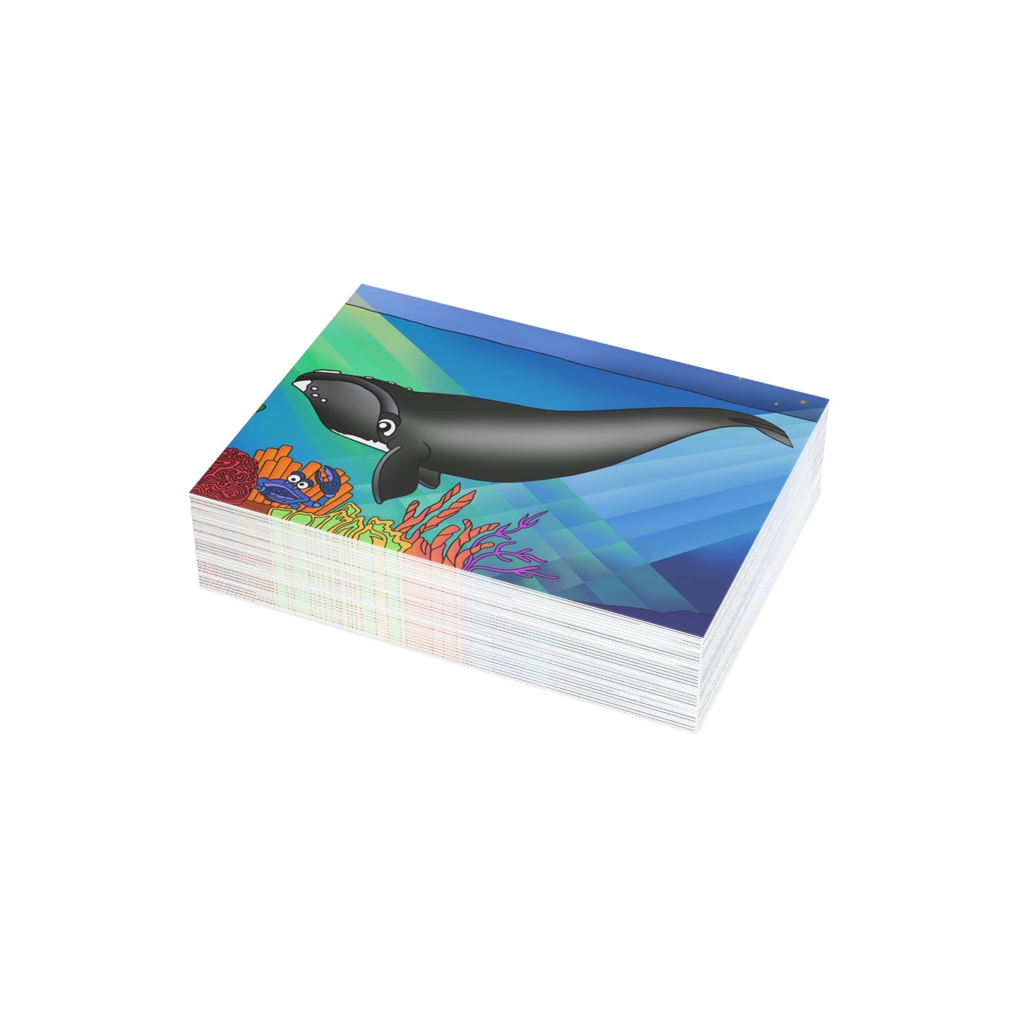 Gray Whale Greeting Card Bundles (envelopes not included)