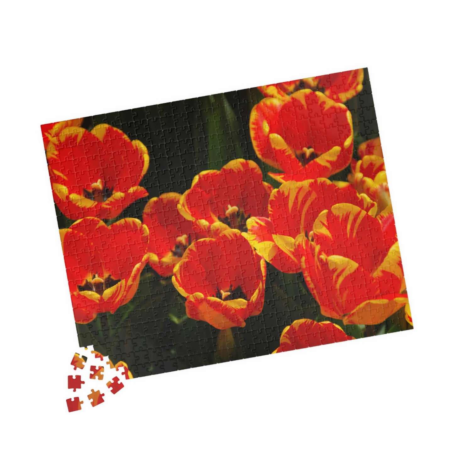 Flowers 18 Puzzle (110, 252, 500, 1014-piece)