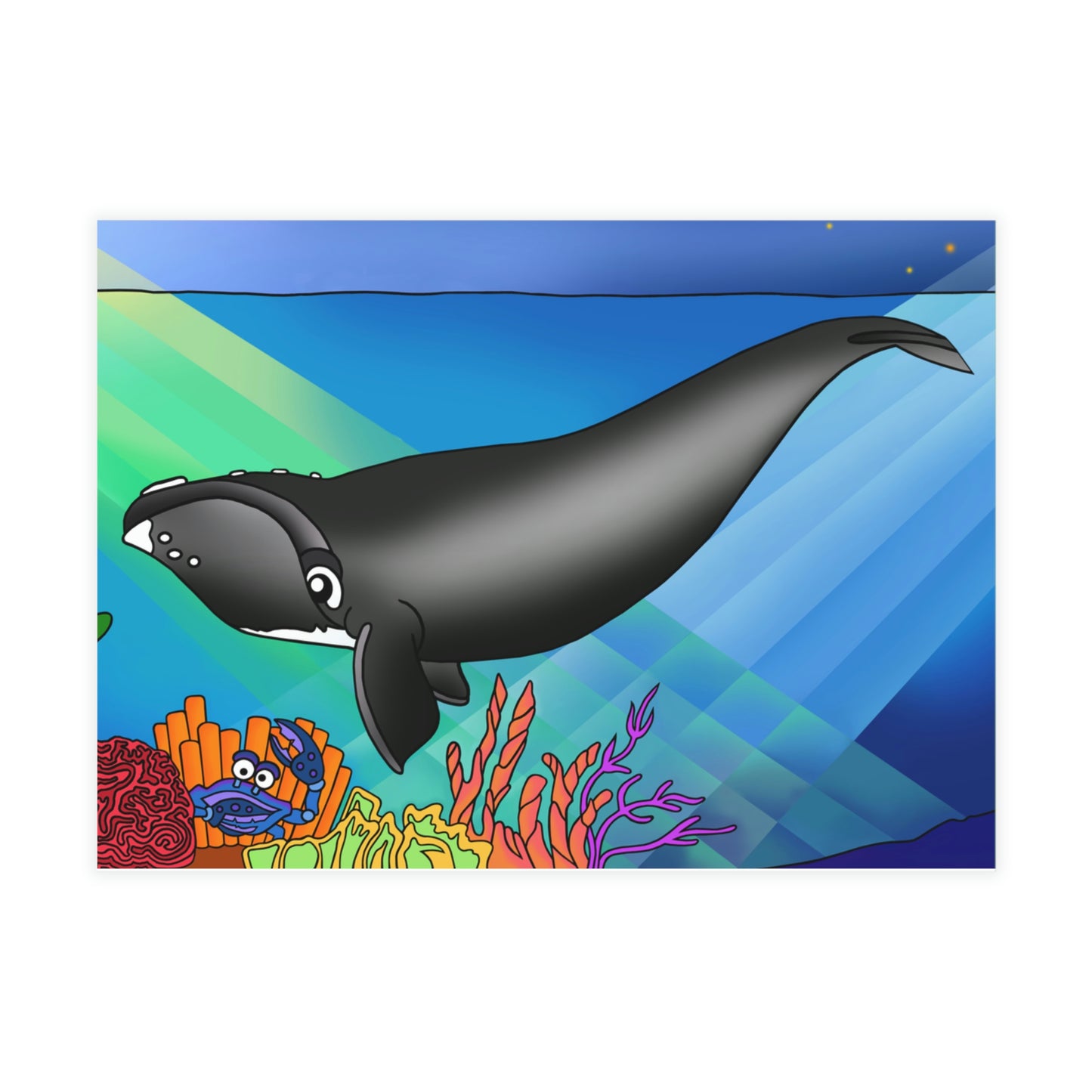 Gray Whale Greeting Card Bundles (envelopes not included)