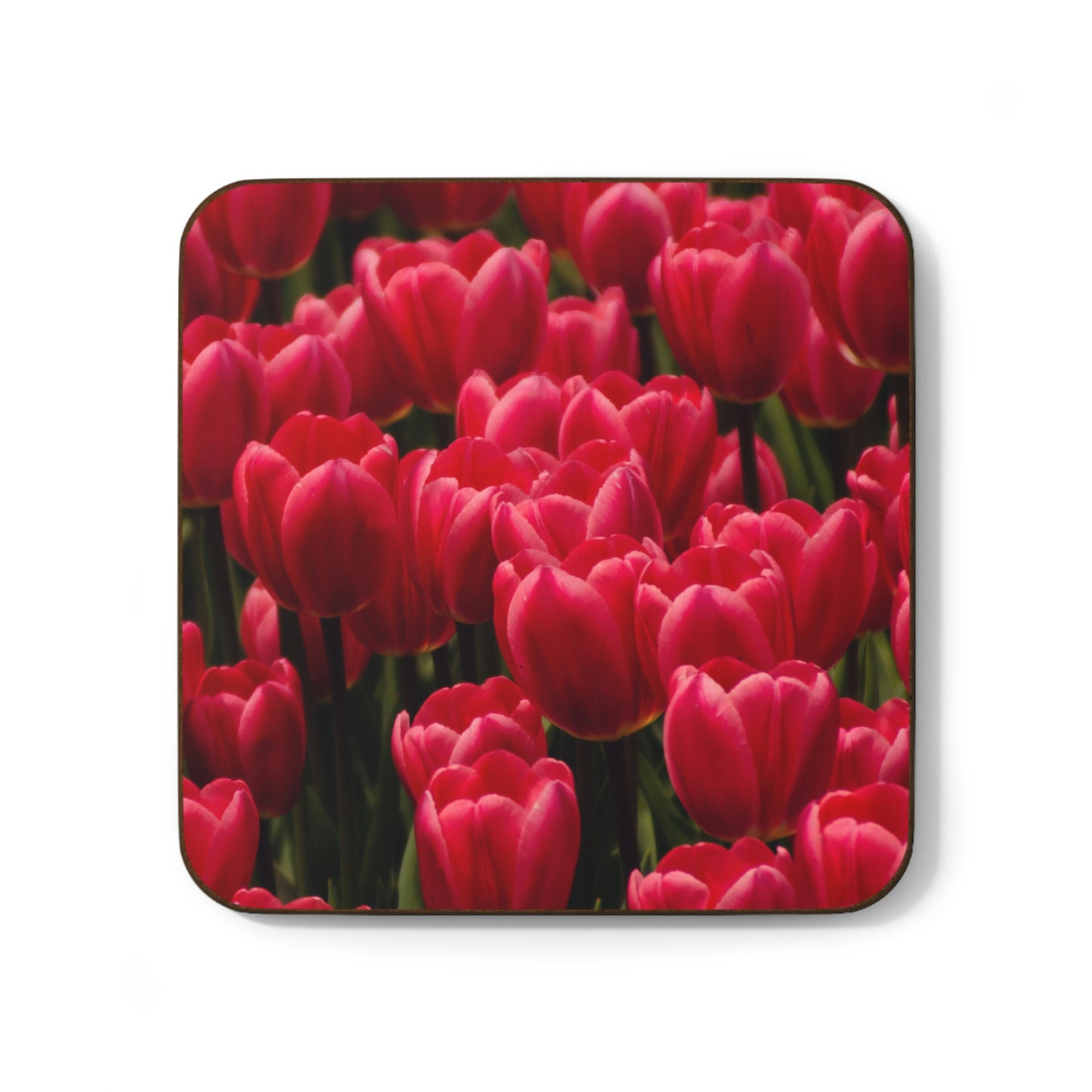 Flowers 15 Hardboard Back Coaster