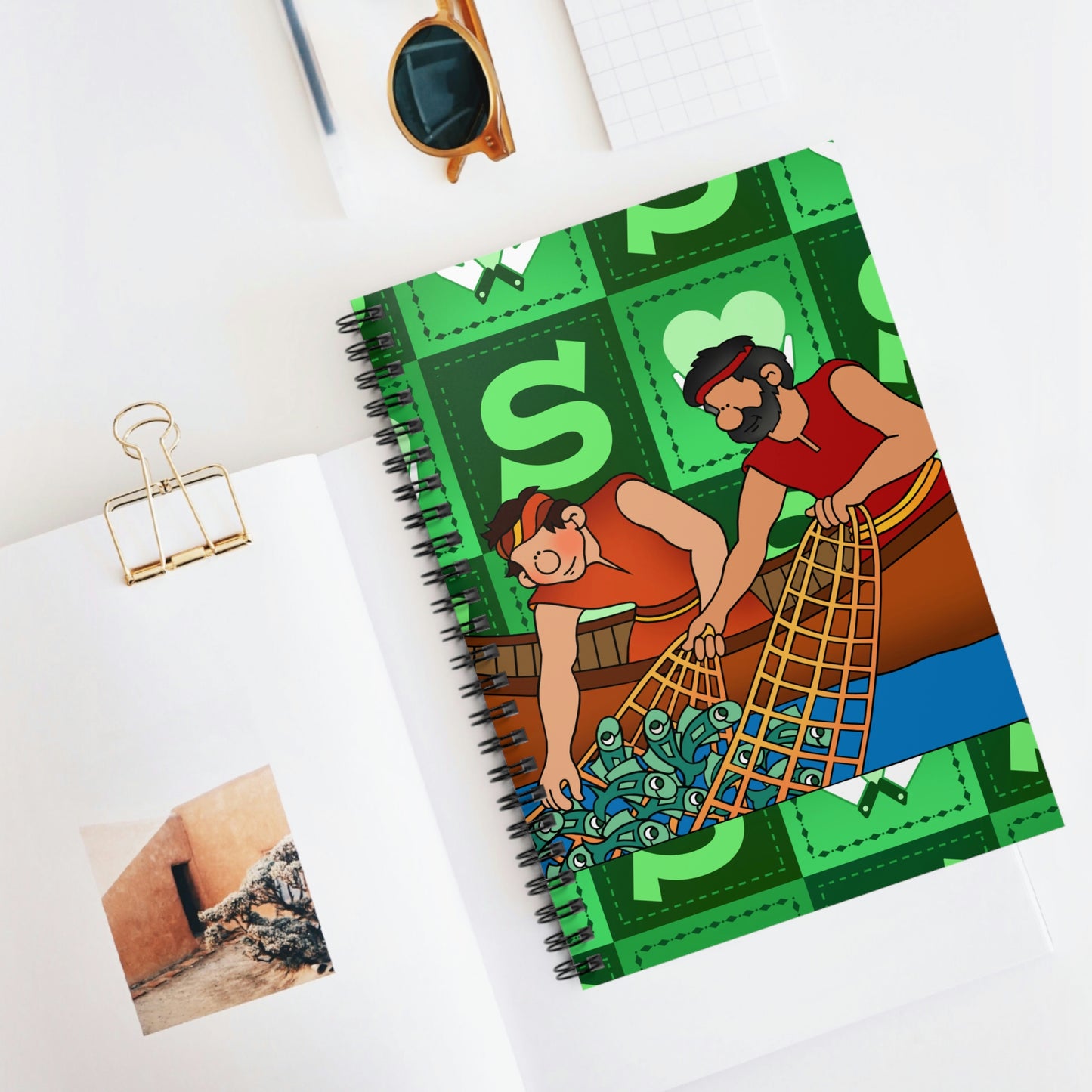 The Bible as Simple as ABC S Spiral Notebook - Ruled Line