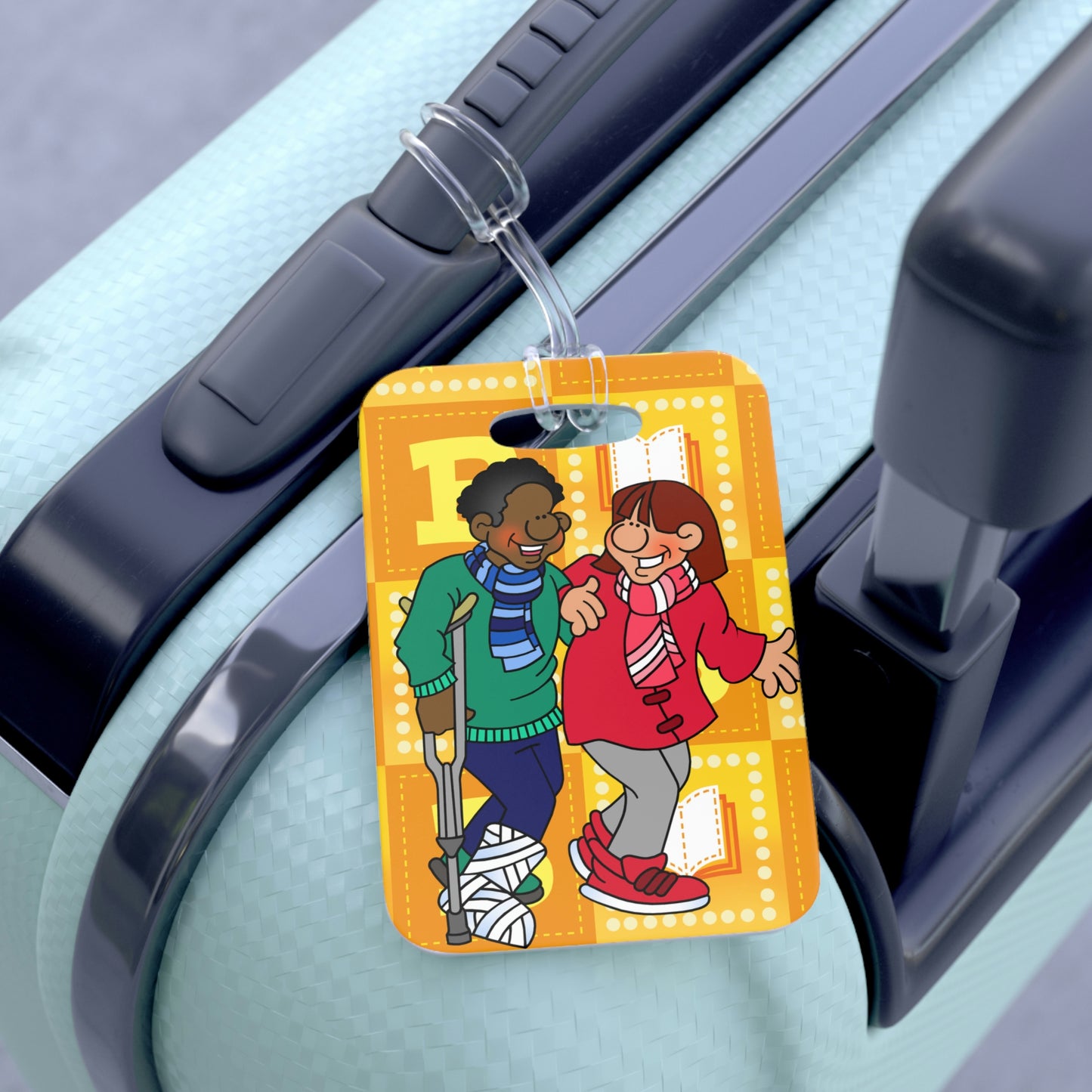 The Bible as Simple as ABC B Bag Tag