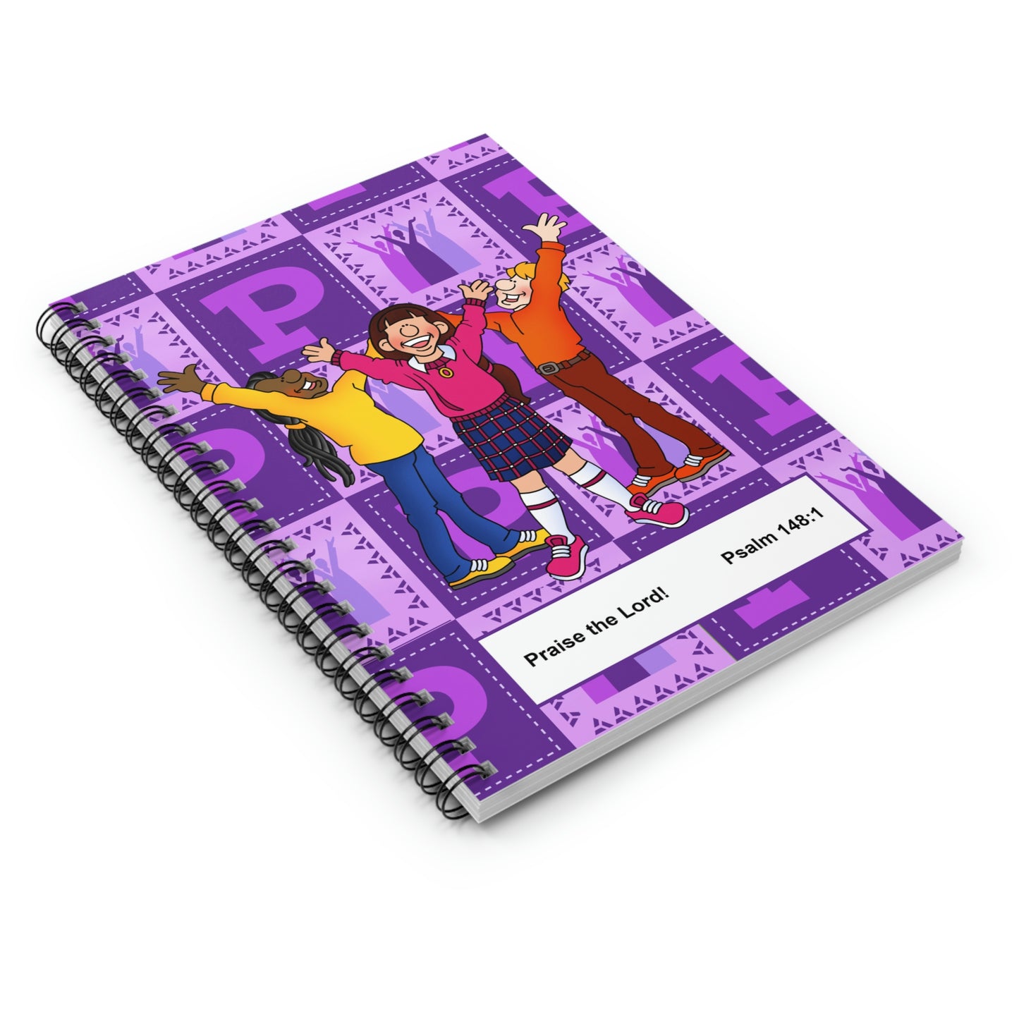 The Bible as Simple as ABC P Spiral Notebook - Ruled Line
