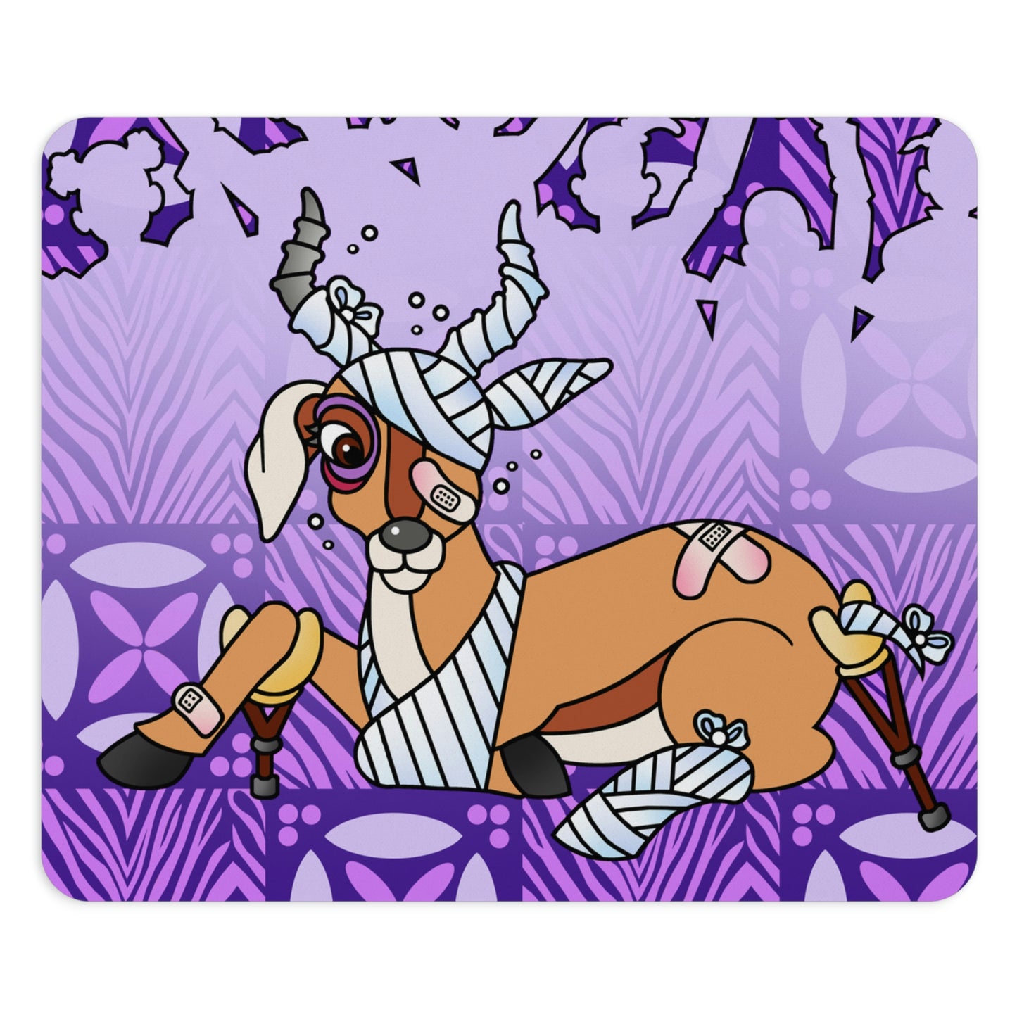The Day that Goso Fell! Rectangle Mouse Pad