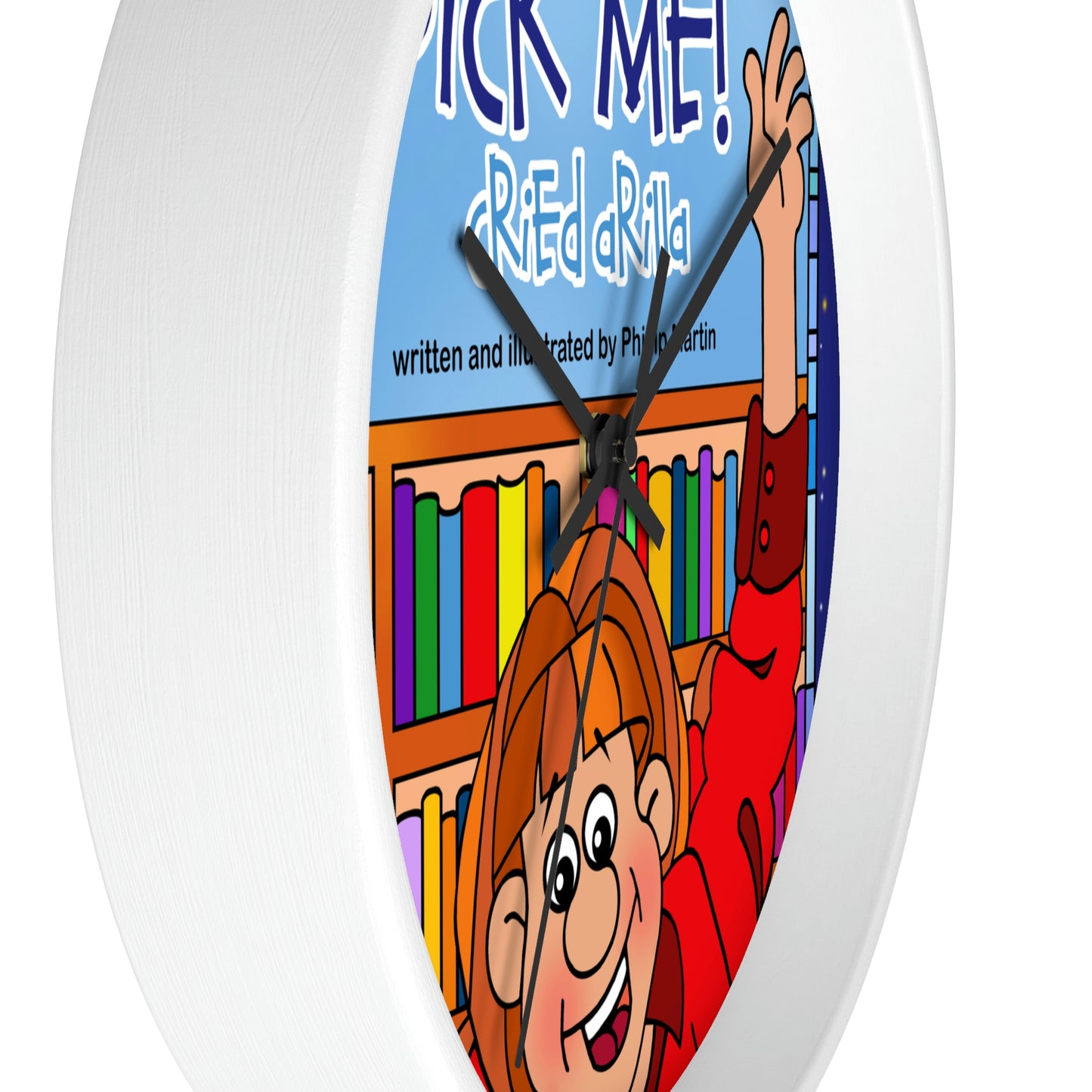 Pick Me Cried Arilla! Wall clock