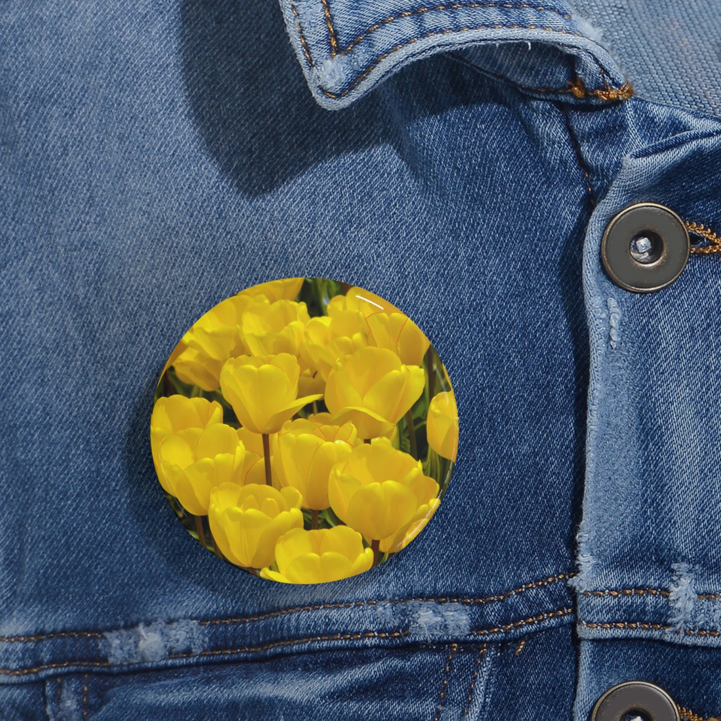 Flowers 23 Round Pins