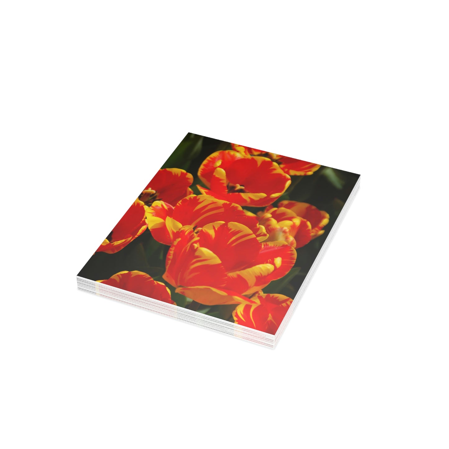 Flowers 19 Greeting Cards (1, 10, 30, and 50pcs)