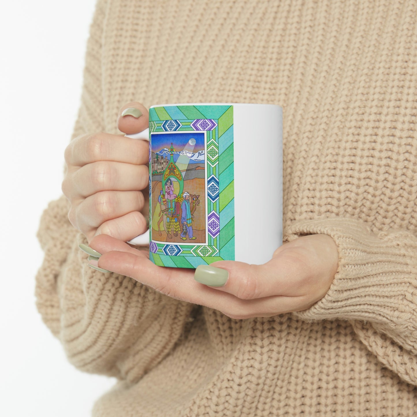 The Stone at the Door! Ceramic Mug 11oz