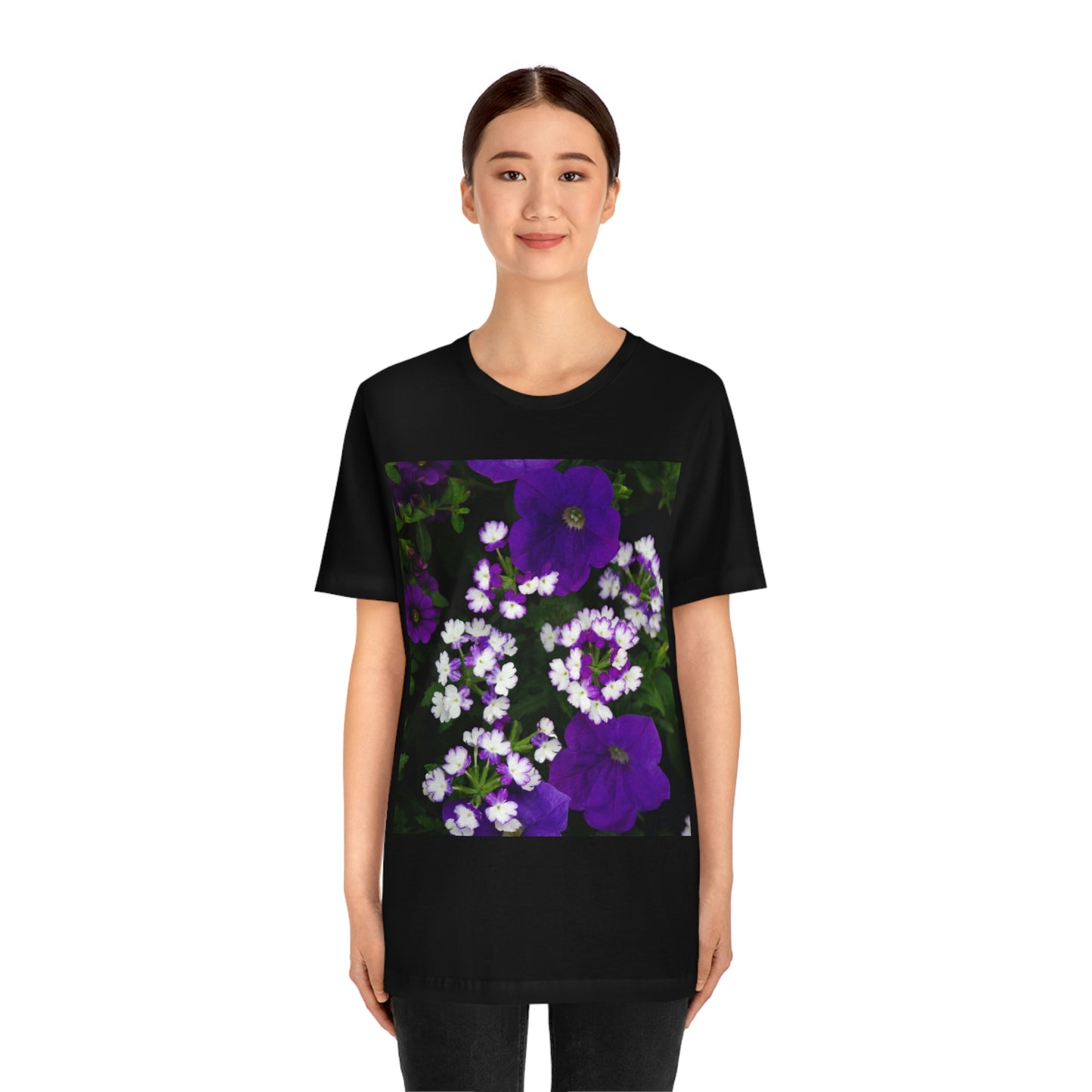 Flowers 04 Unisex Jersey Short Sleeve Tee