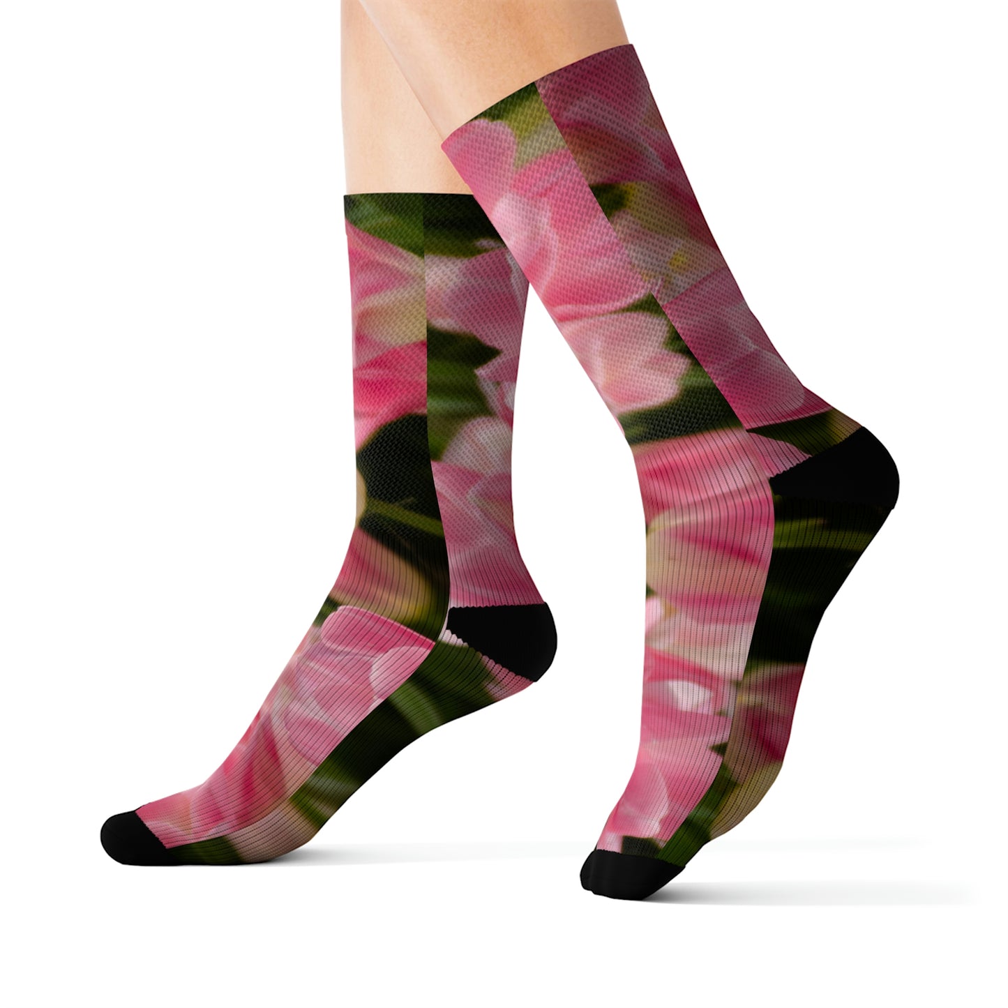 Flowers 10 Sublimation Socks