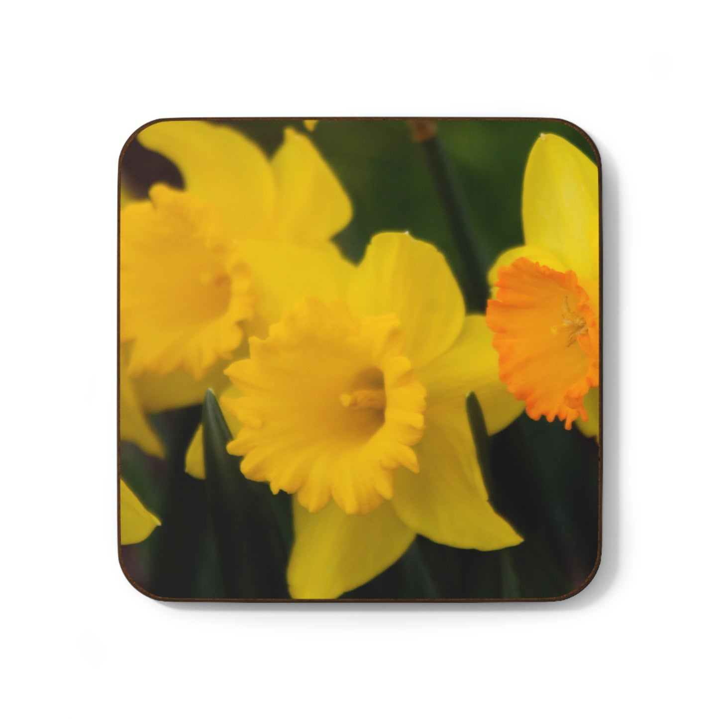 Flowers 10 Hardboard Back Coaster