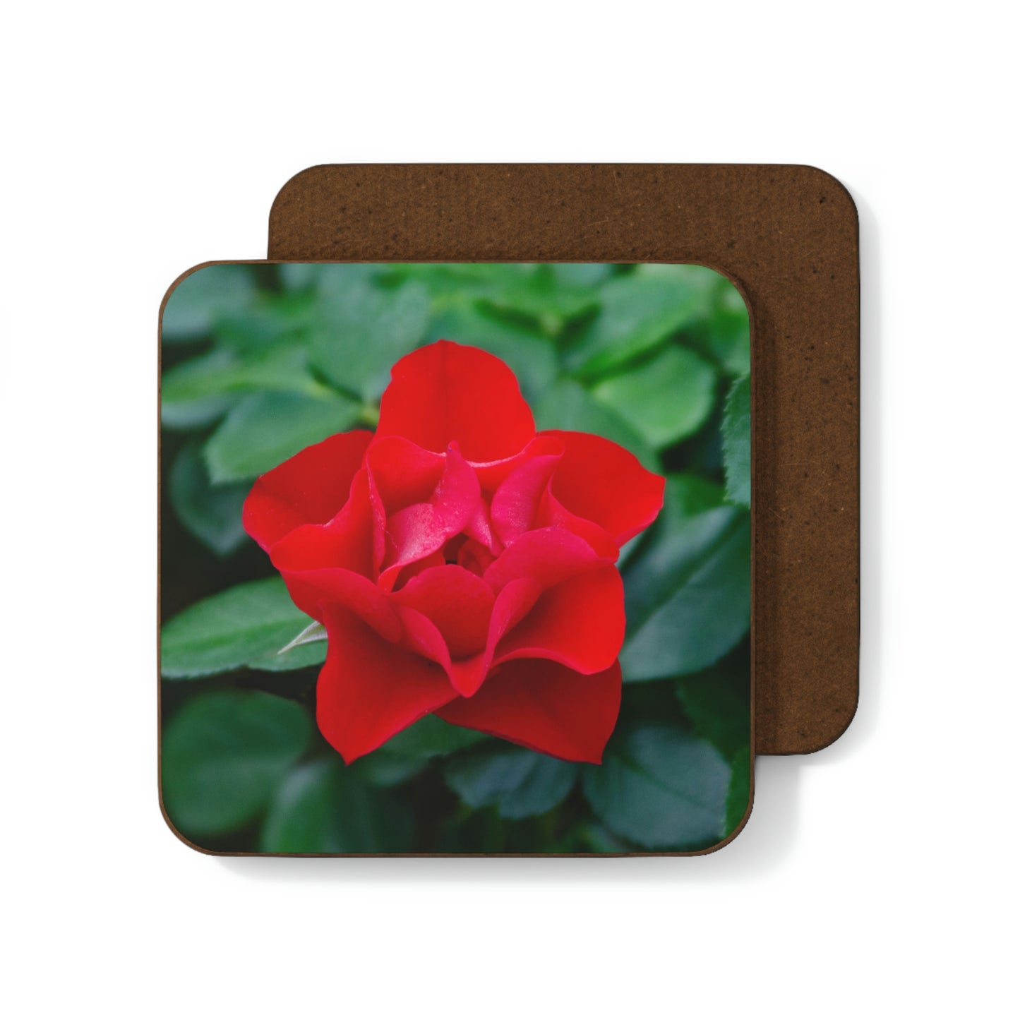 Flowers 07 Hardboard Back Coaster