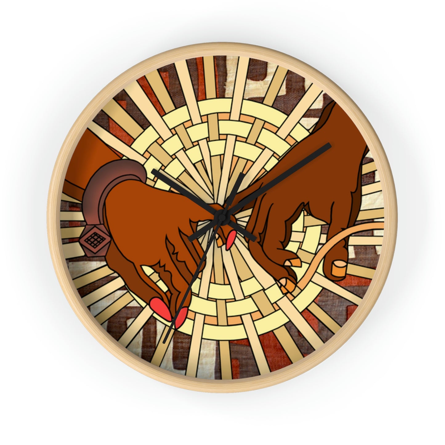 A Show of Hands!!! Wall Clock