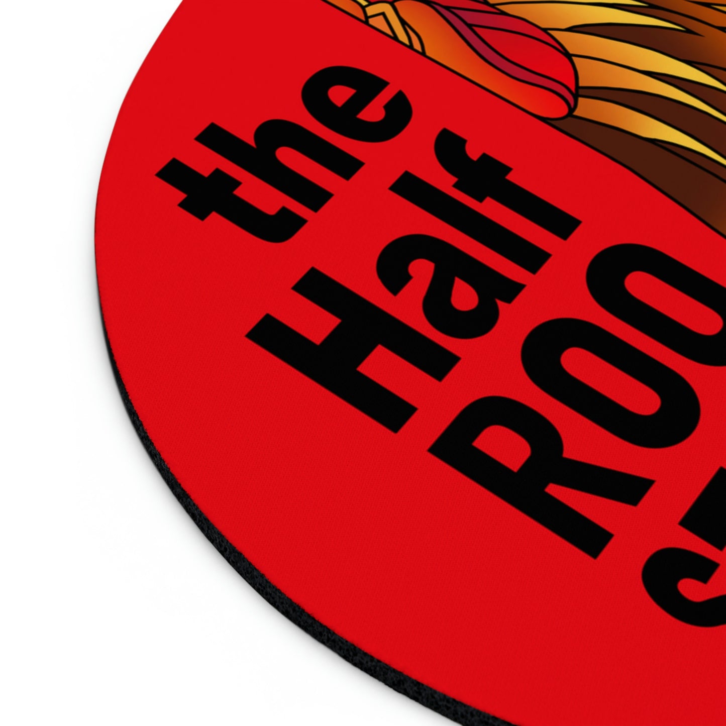 The Half Rooster Mouse Pad