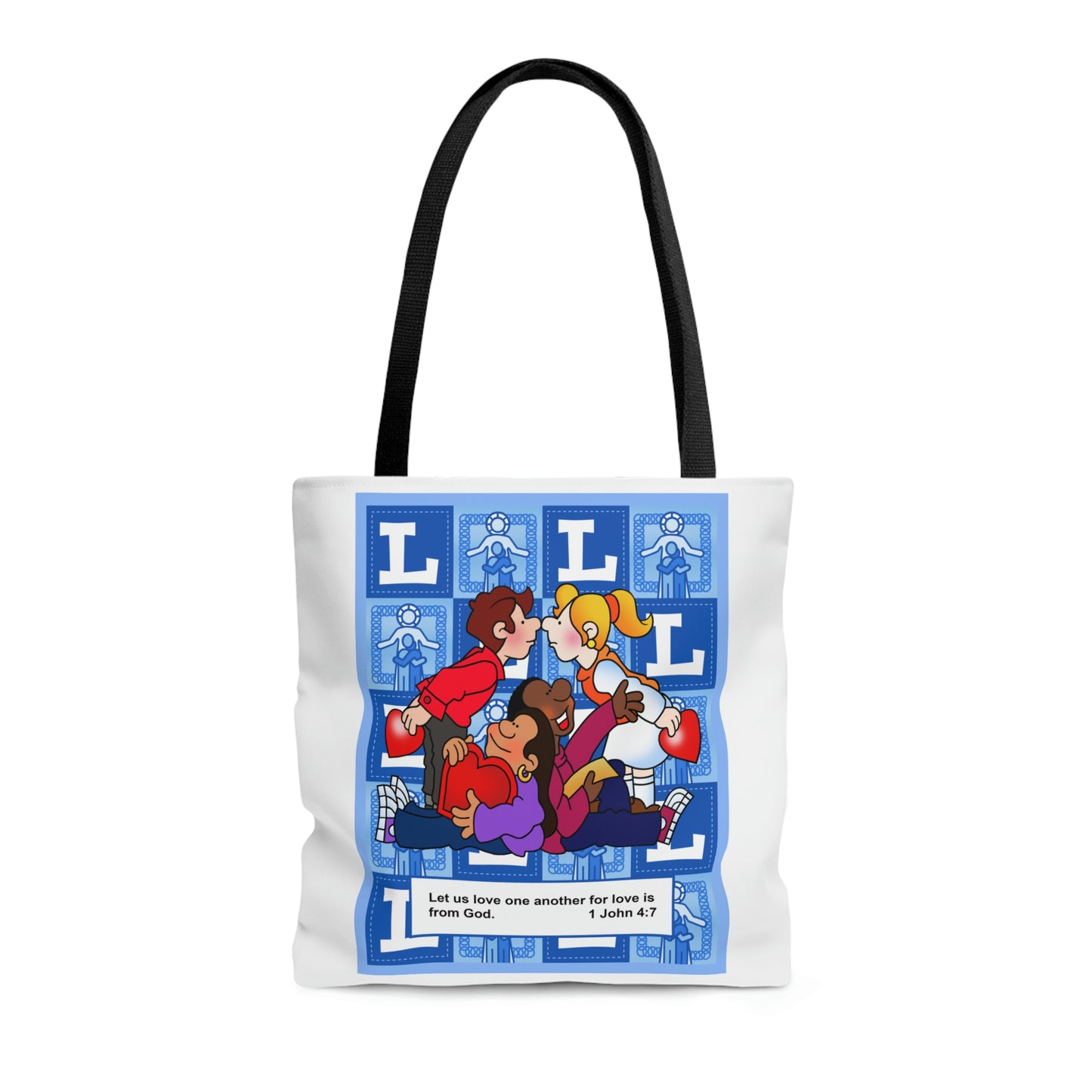 The Bible as Simple as ABC L AOP Tote Bag