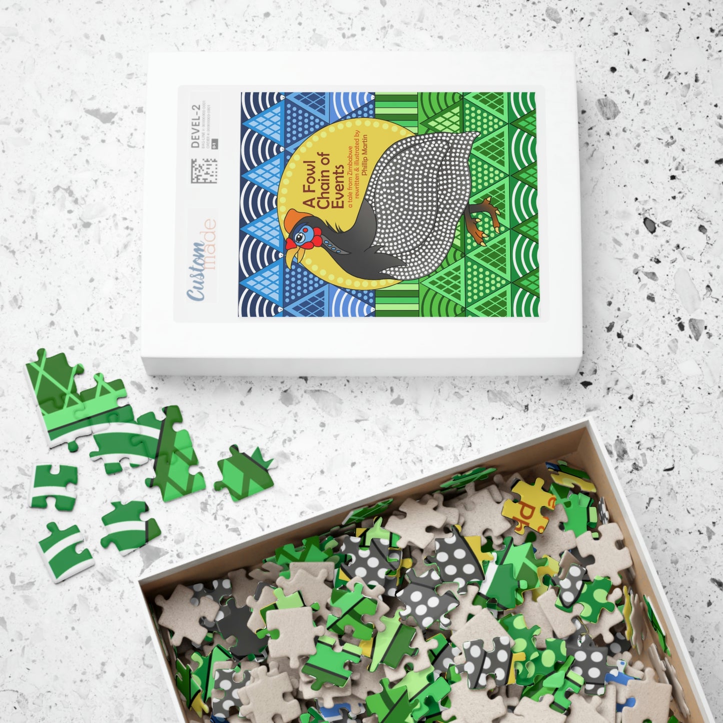 A Fowl Chain of Events Puzzle (110, 252, 500, 1014-piece)