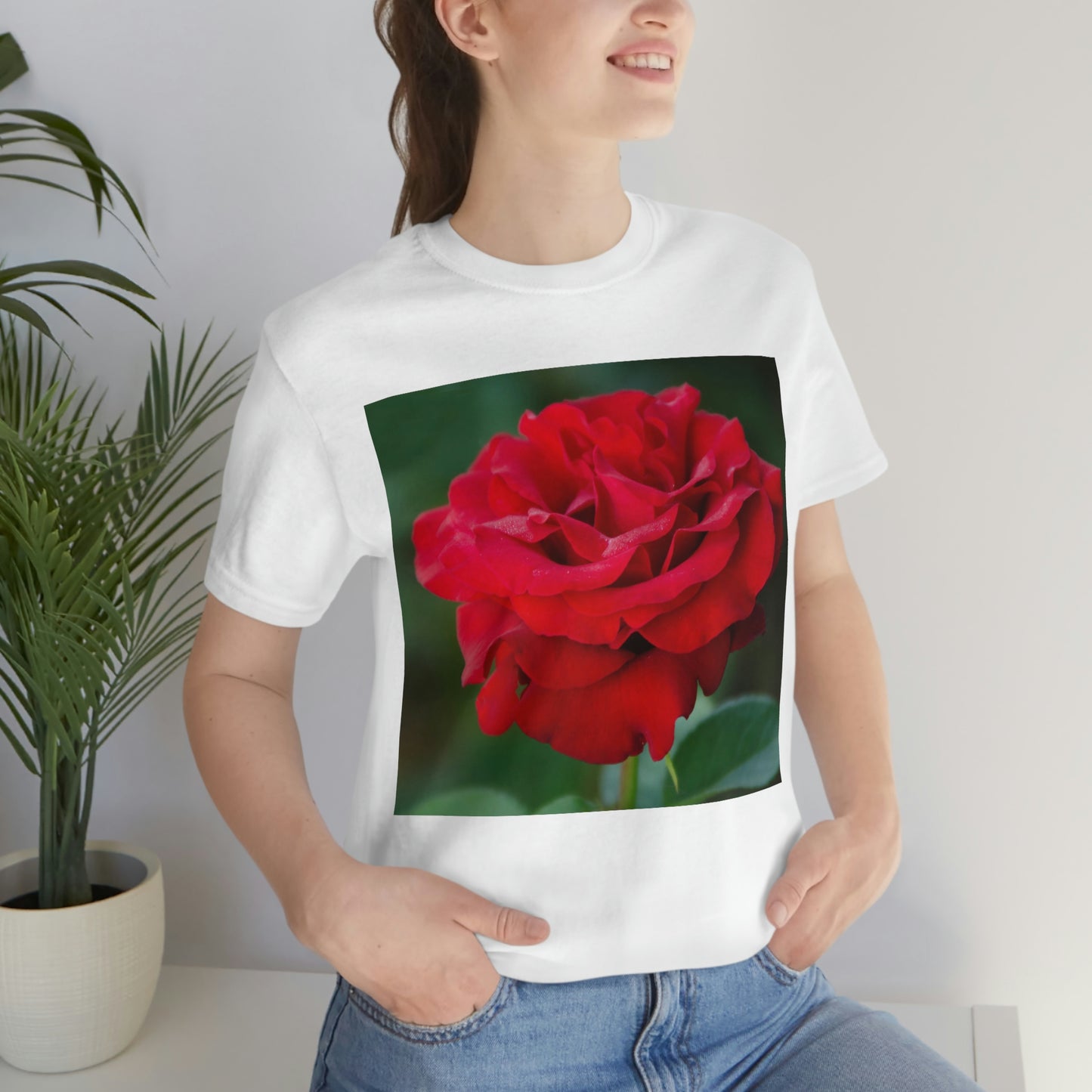 Flowers 14 Unisex Jersey Short Sleeve Tee