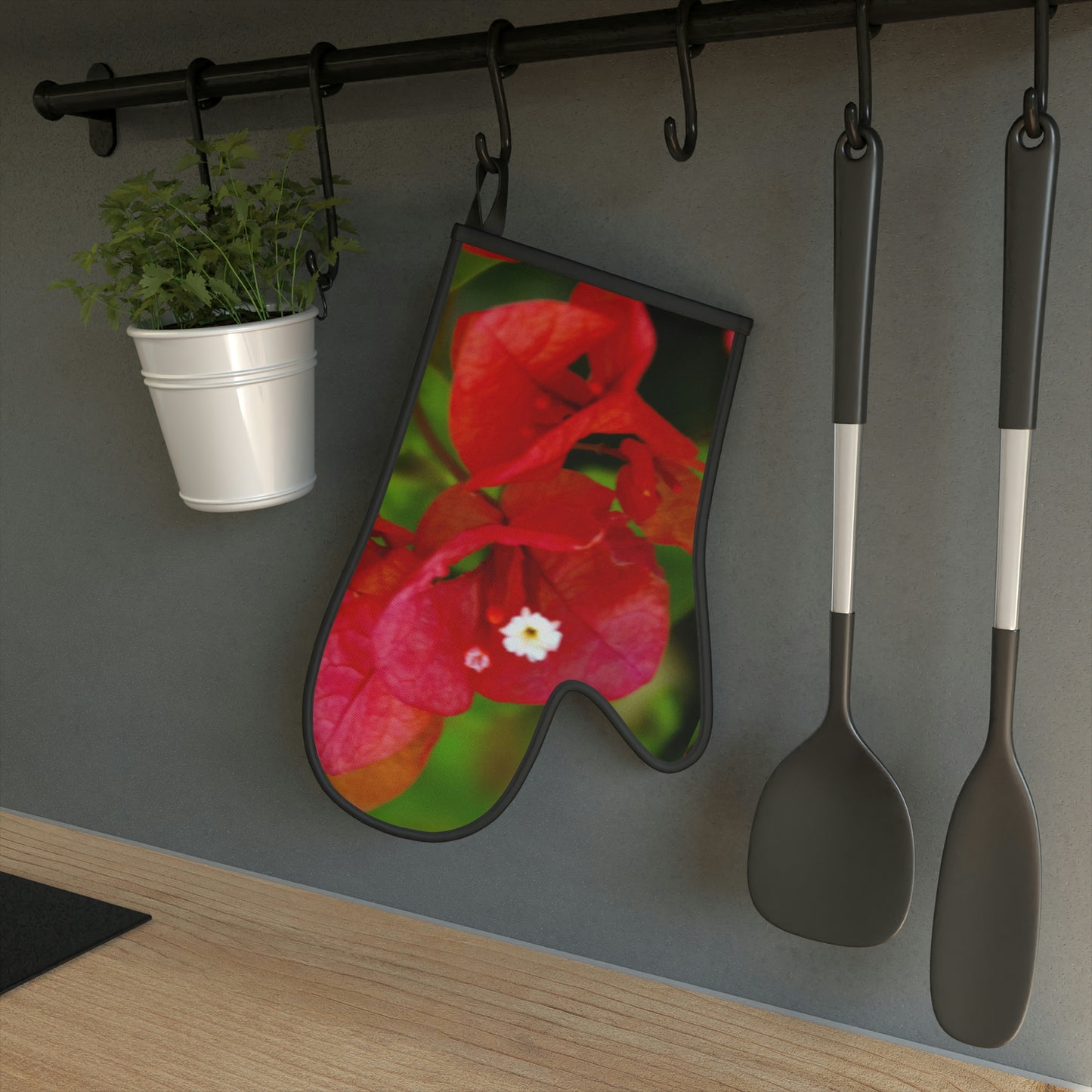 Flowers 29 Oven Glove