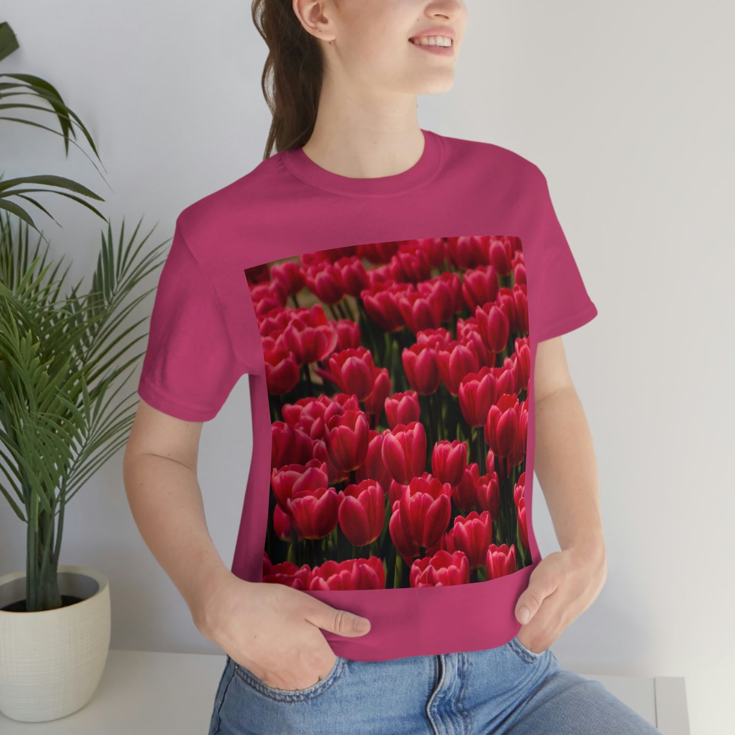 Flowers 15 Unisex Jersey Short Sleeve Tee