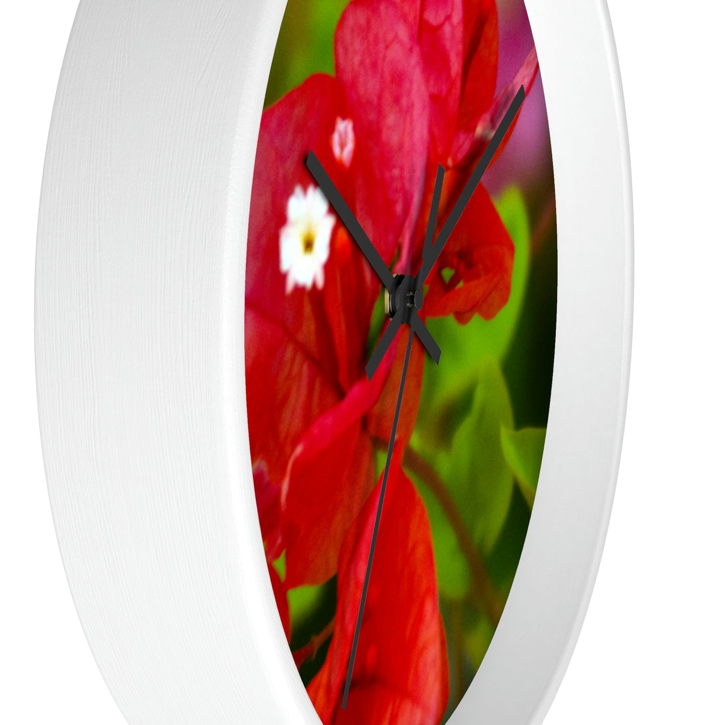 Flowers 28 Wall Clock