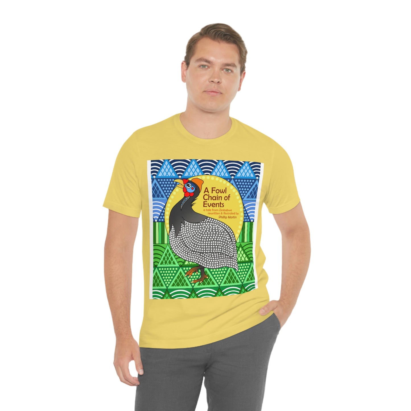 A Fowl Chain of Events Unisex Jersey Short Sleeve Tee