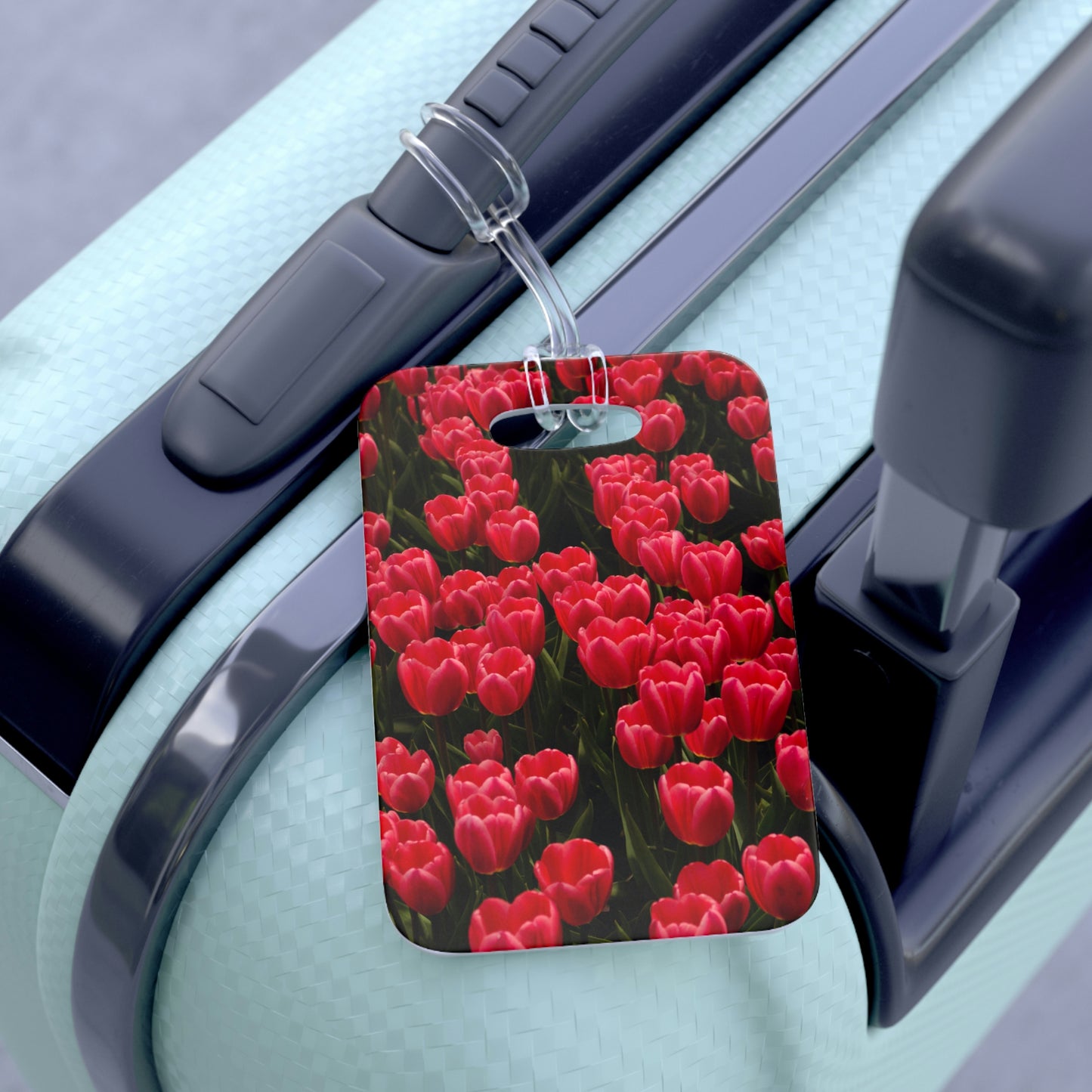 Flowers 24 Bag Tag