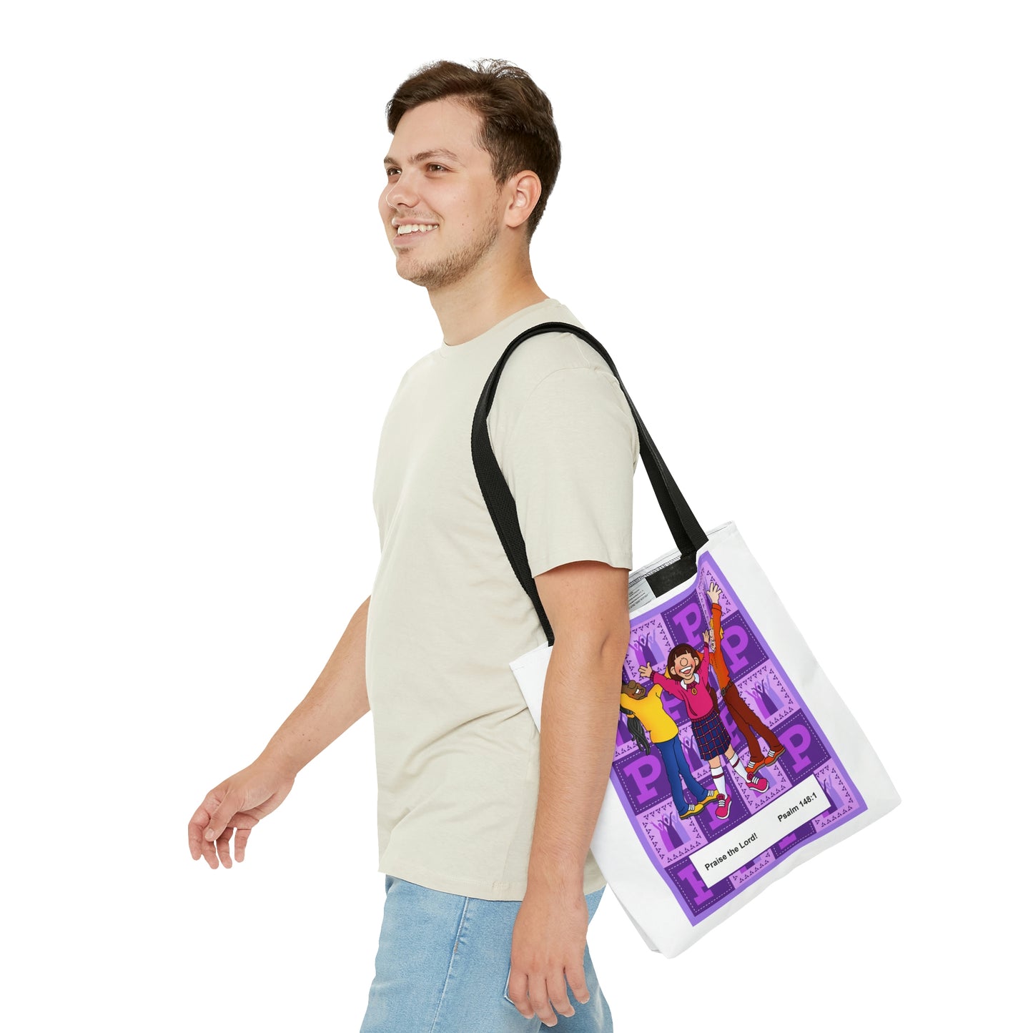 The Bible as Simple as ABC P AOP Tote Bag