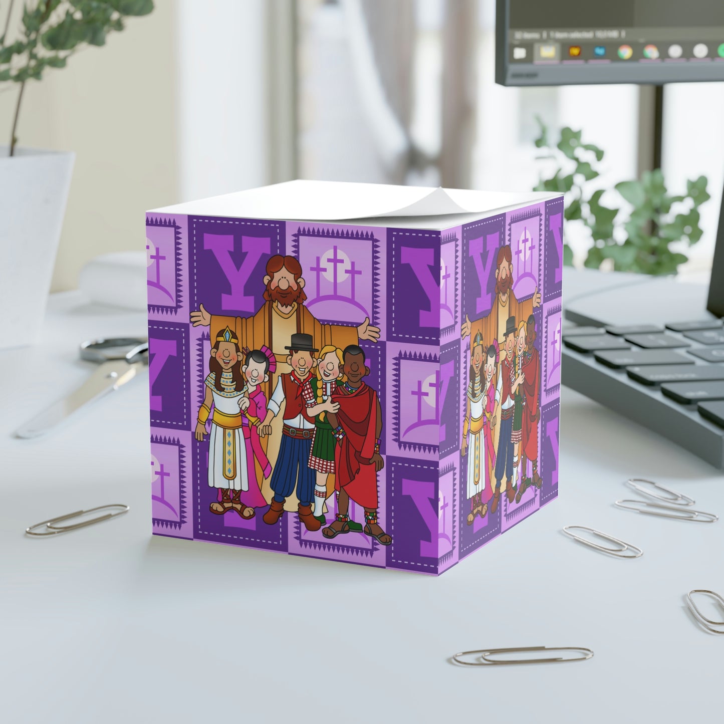 The Bible as Simple as ABC Y Note Cube