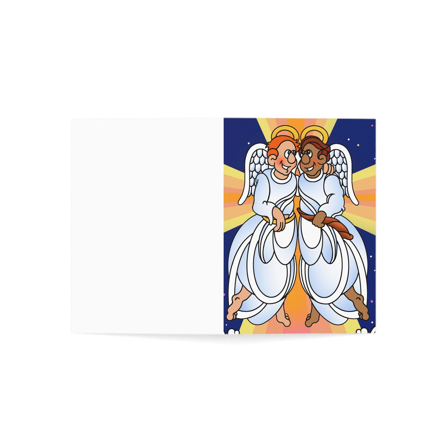 Hark and Harold Angel Sing Greeting Cards (1, 10, 30, and 50pcs)