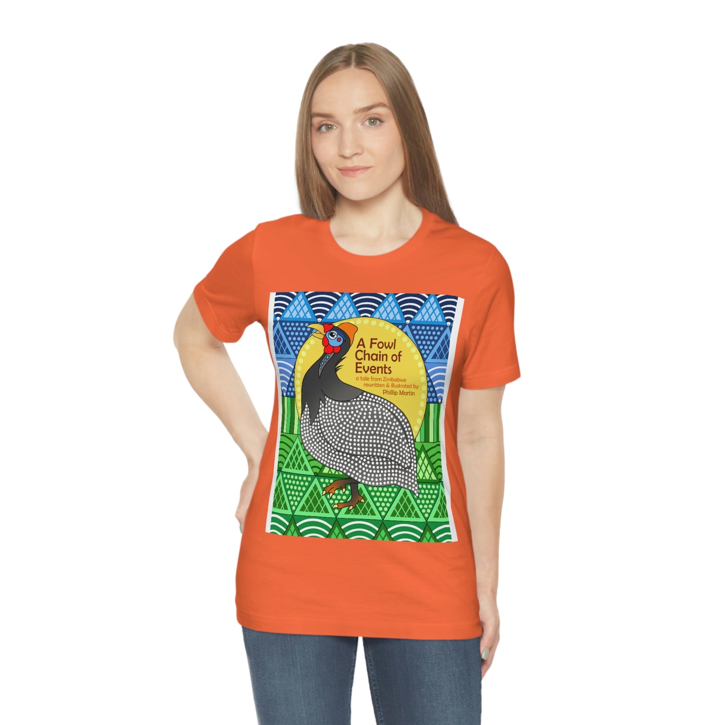 A Fowl Chain of Events Unisex Jersey Short Sleeve Tee
