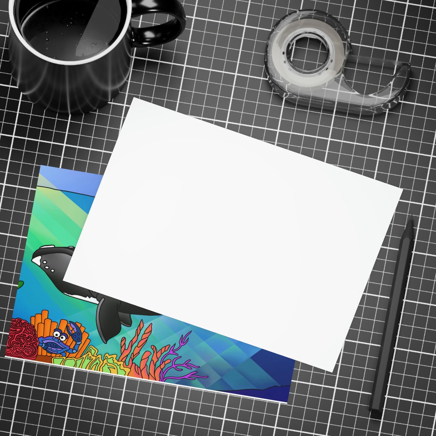 Gray Whale Greeting Card Bundles (envelopes not included)