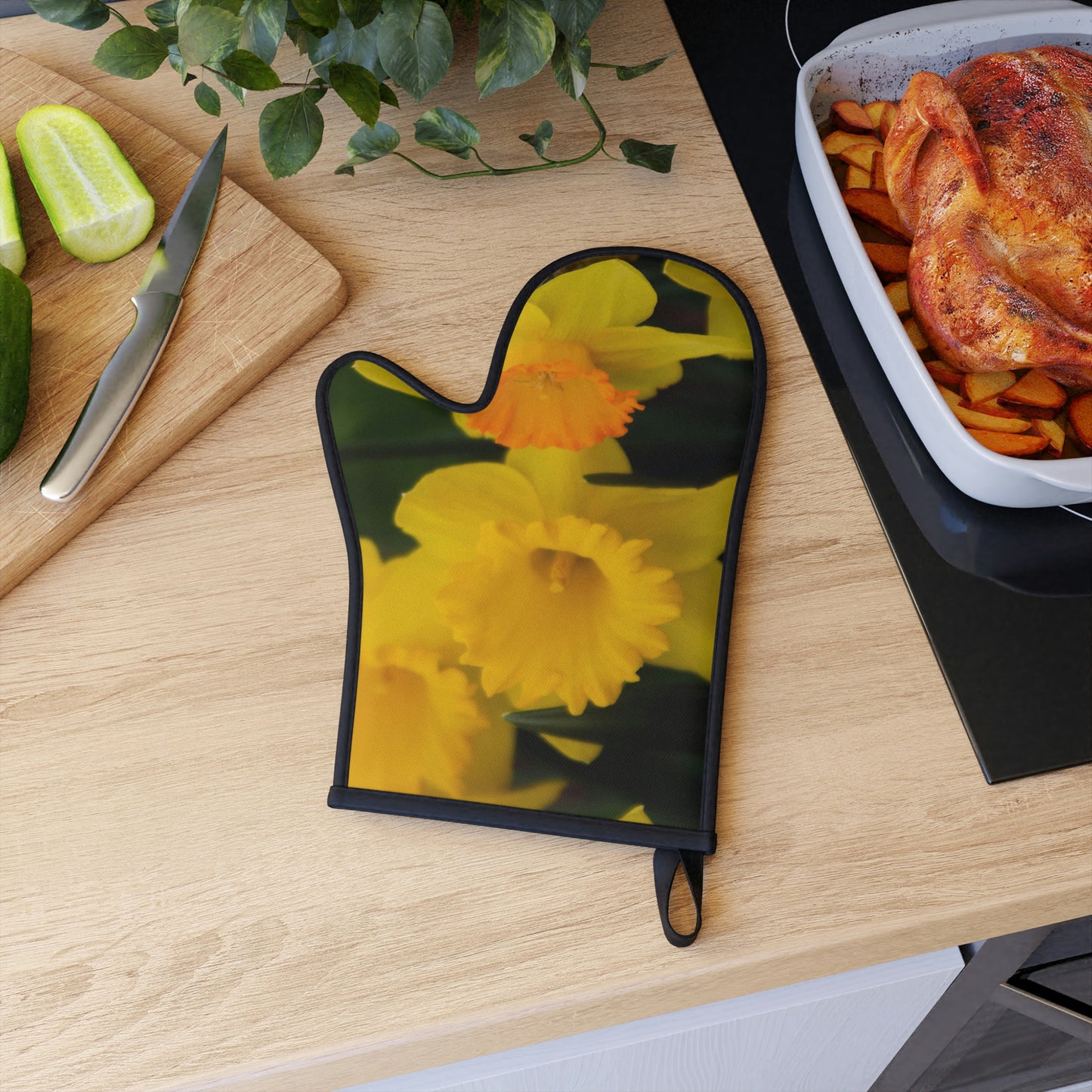Flowers 09 Oven Glove