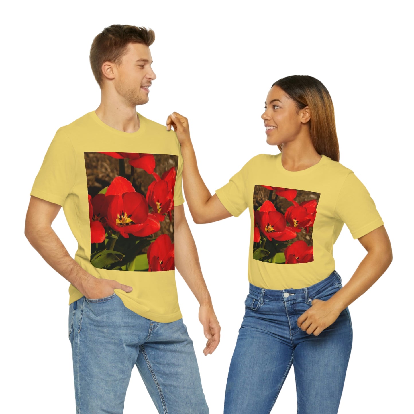 Flowers 05 Unisex Jersey Short Sleeve Tee
