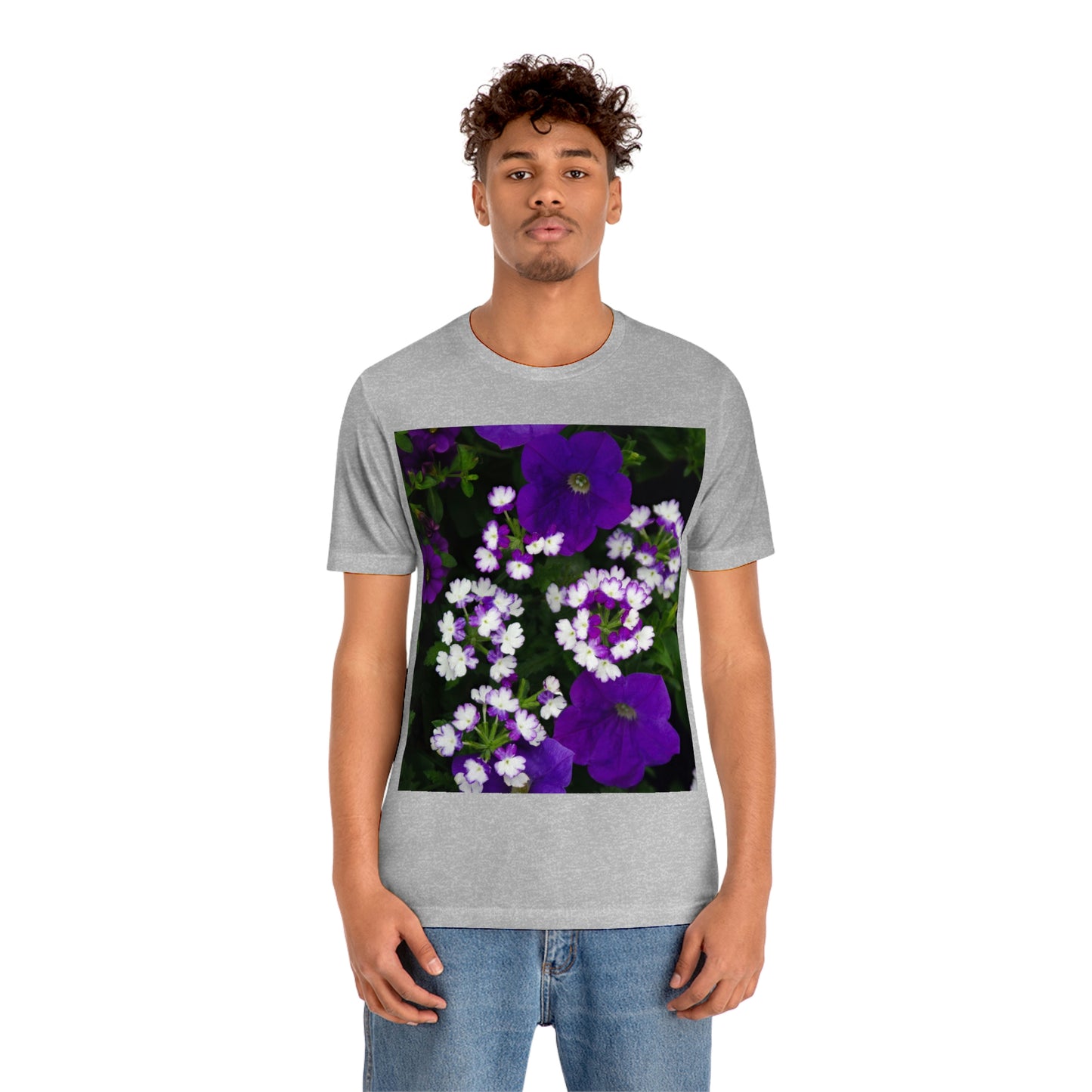 Flowers 04 Unisex Jersey Short Sleeve Tee