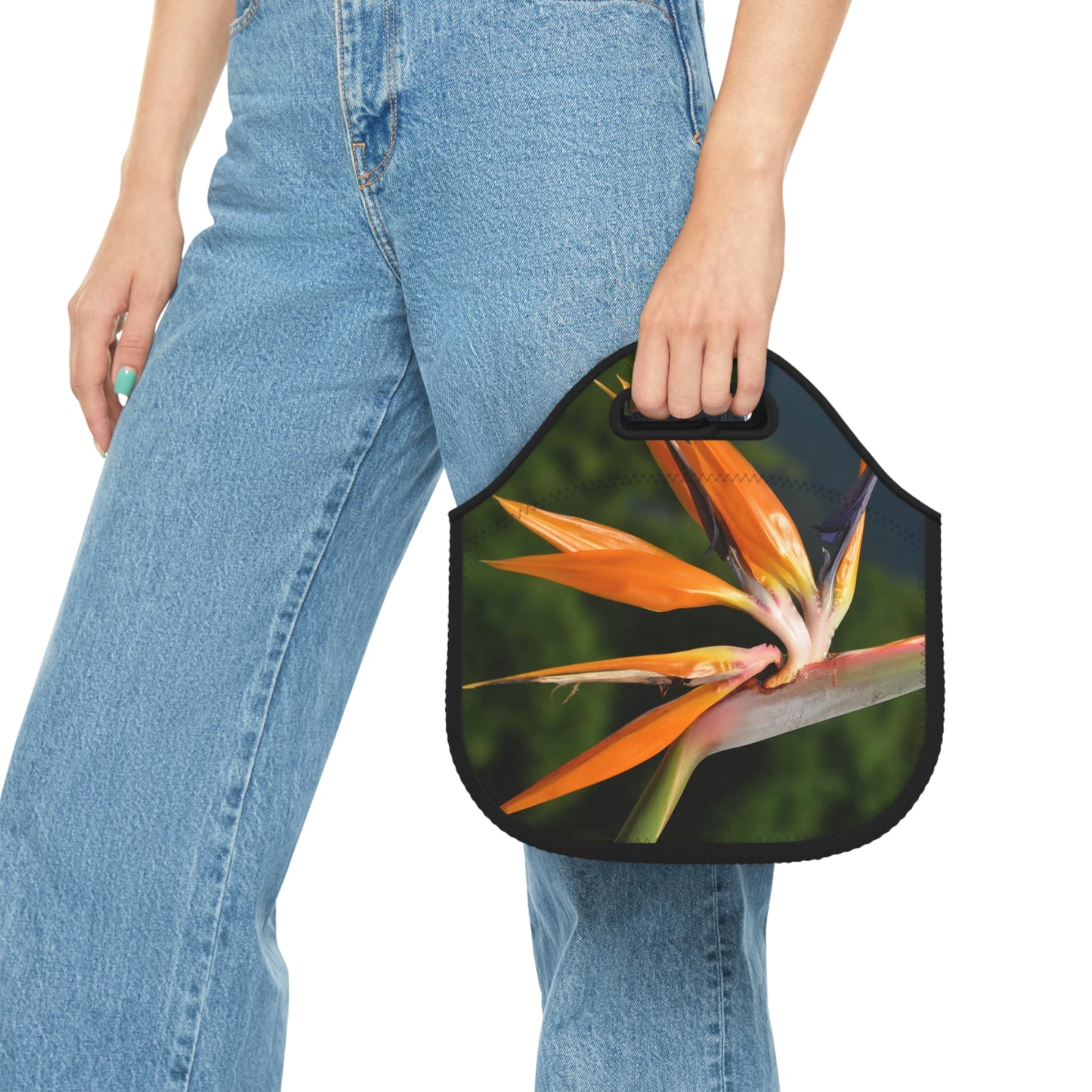 Flowers 26 Neoprene Lunch Bag