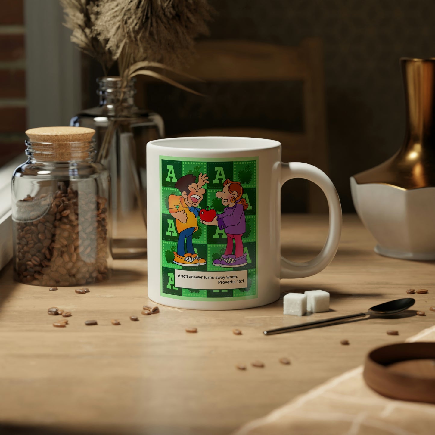 The Bible as Simple as ABC A Jumbo Mug, 20oz