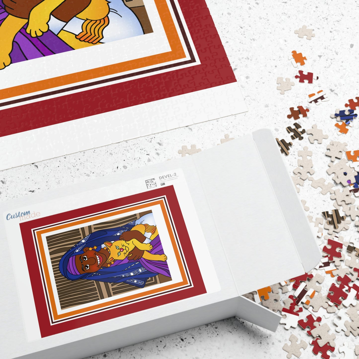 The Kitty Cat Cried Puzzle (110, 252, 500, 1014-piece)