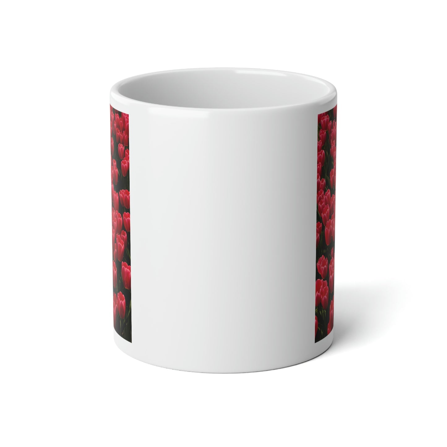 Flowers 24 Jumbo Mug, 20oz