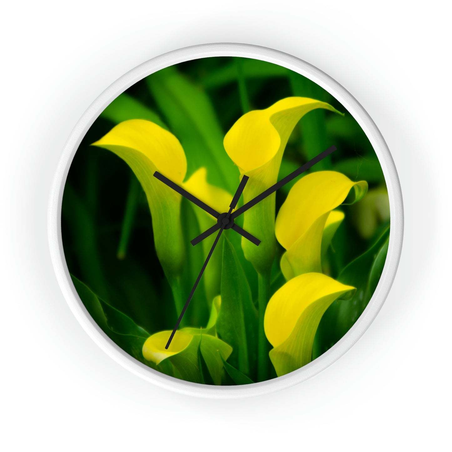 Flowers 32 Wall Clock
