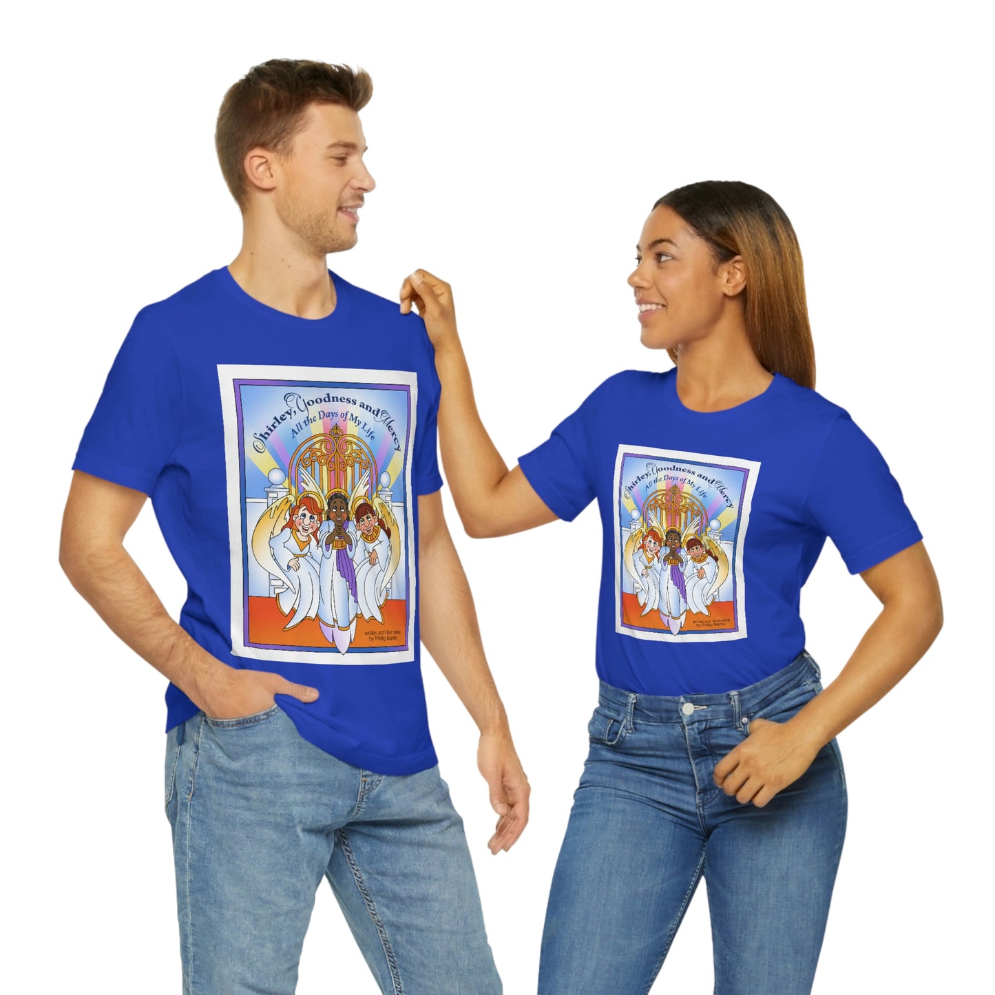 Shirley, Goodness, and Mercy Unisex Jersey Short Sleeve Tee
