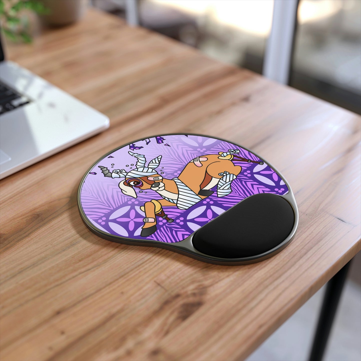 The Day that Goso Fell! Mouse Pad With Wrist Rest