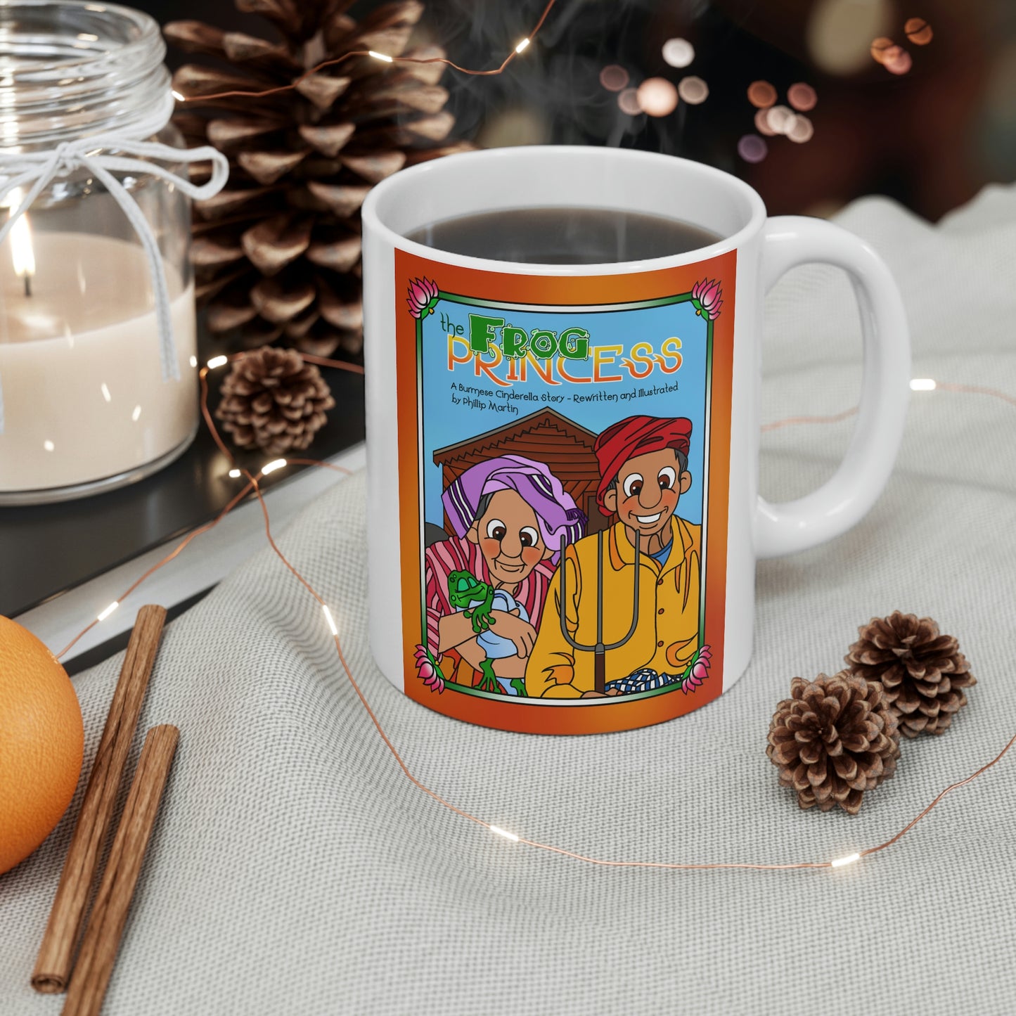 The Frog Princess Ceramic Mug 11oz