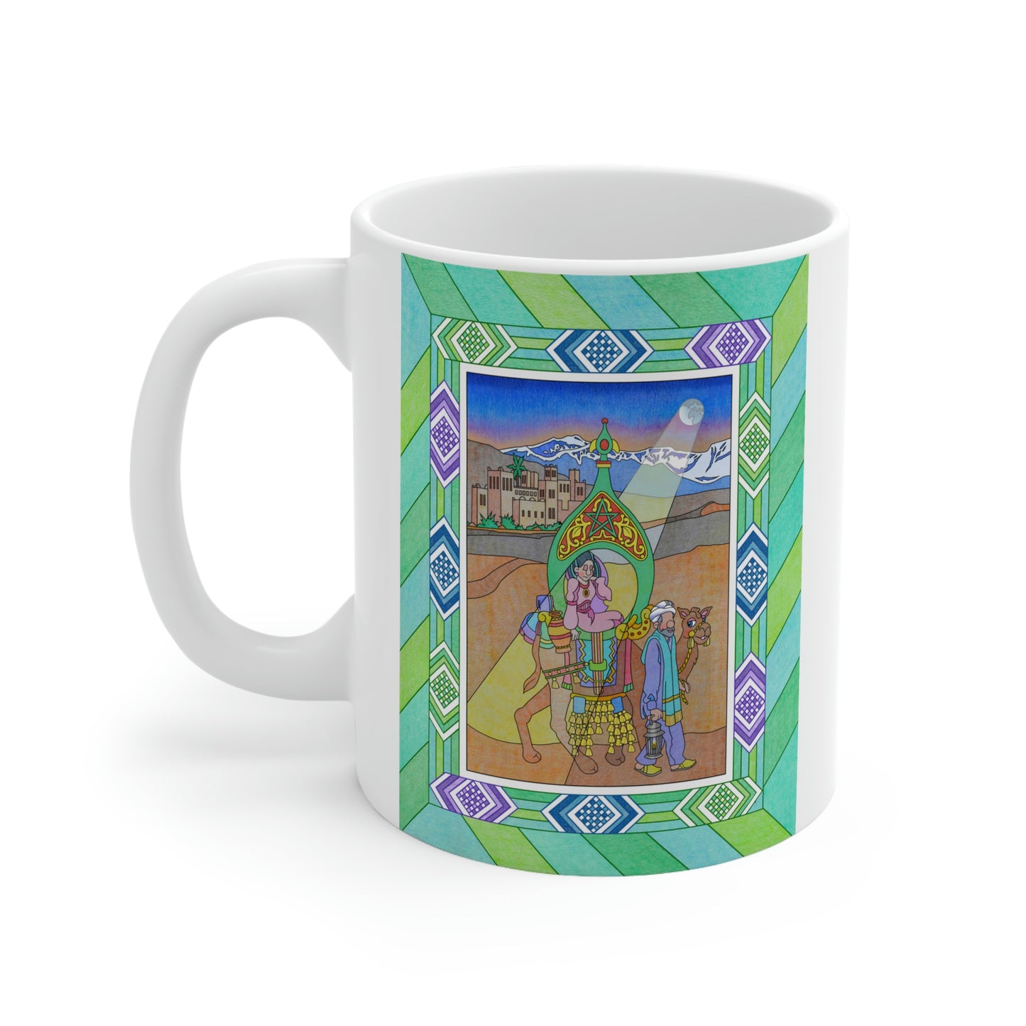 The Stone at the Door! Ceramic Mug 11oz