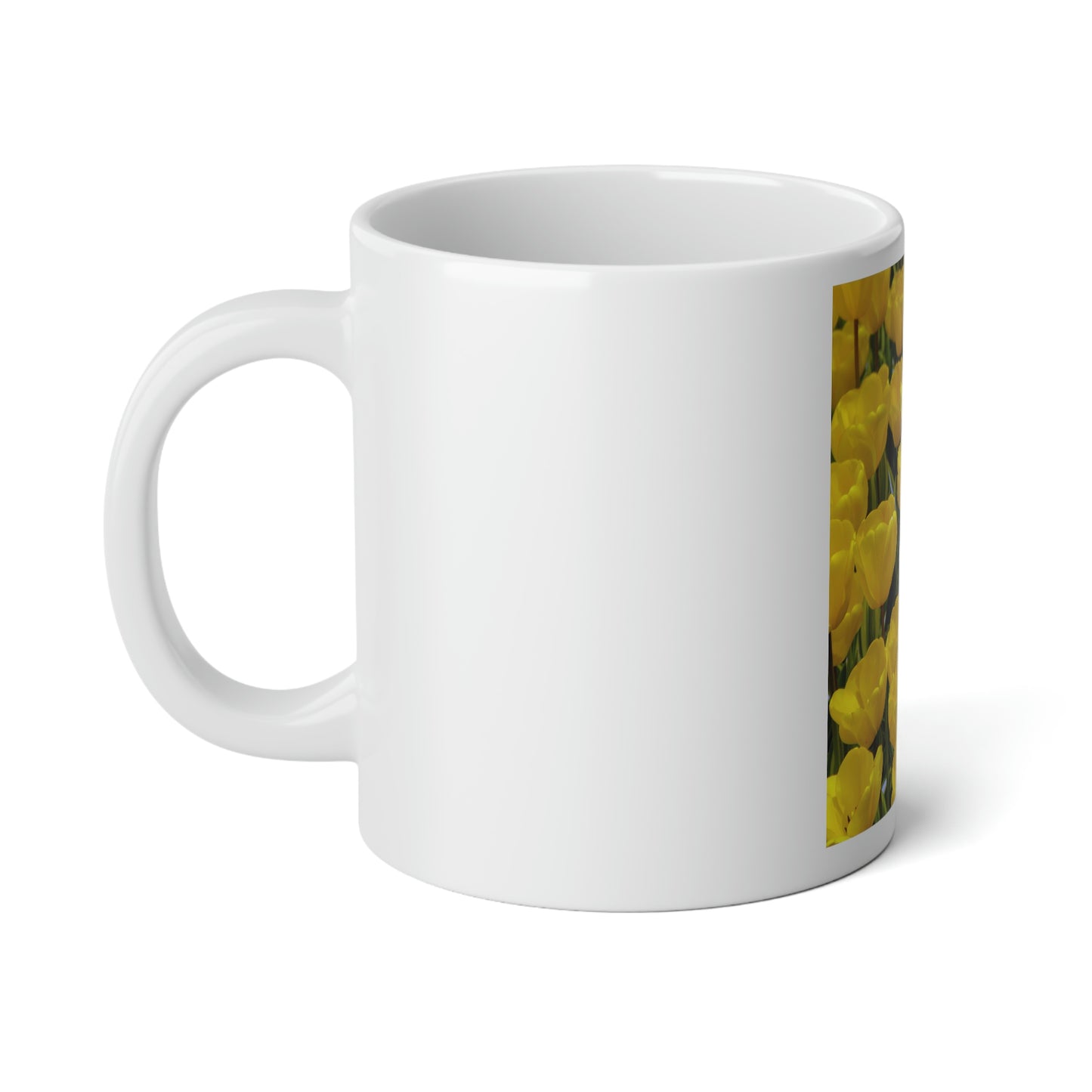 Flowers 23 Jumbo Mug, 20oz
