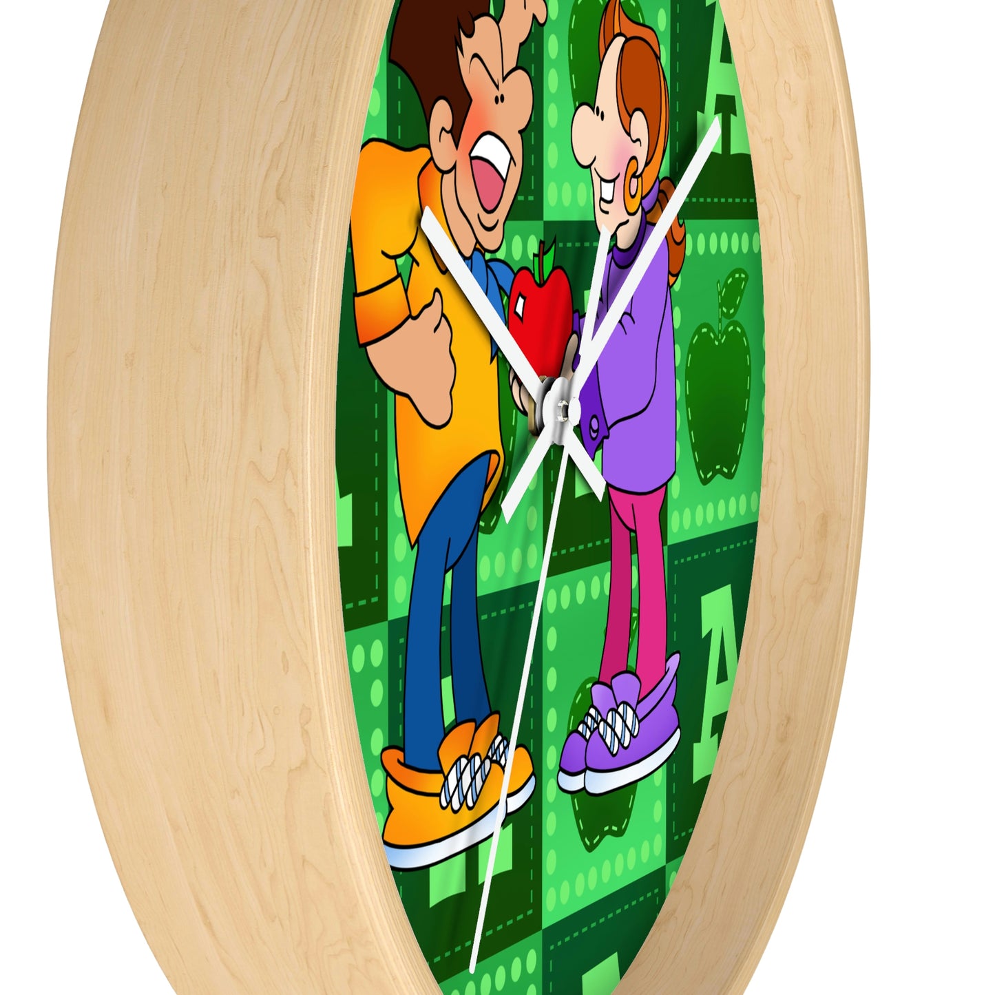 The Bible as Simple as ABC A Wall clock