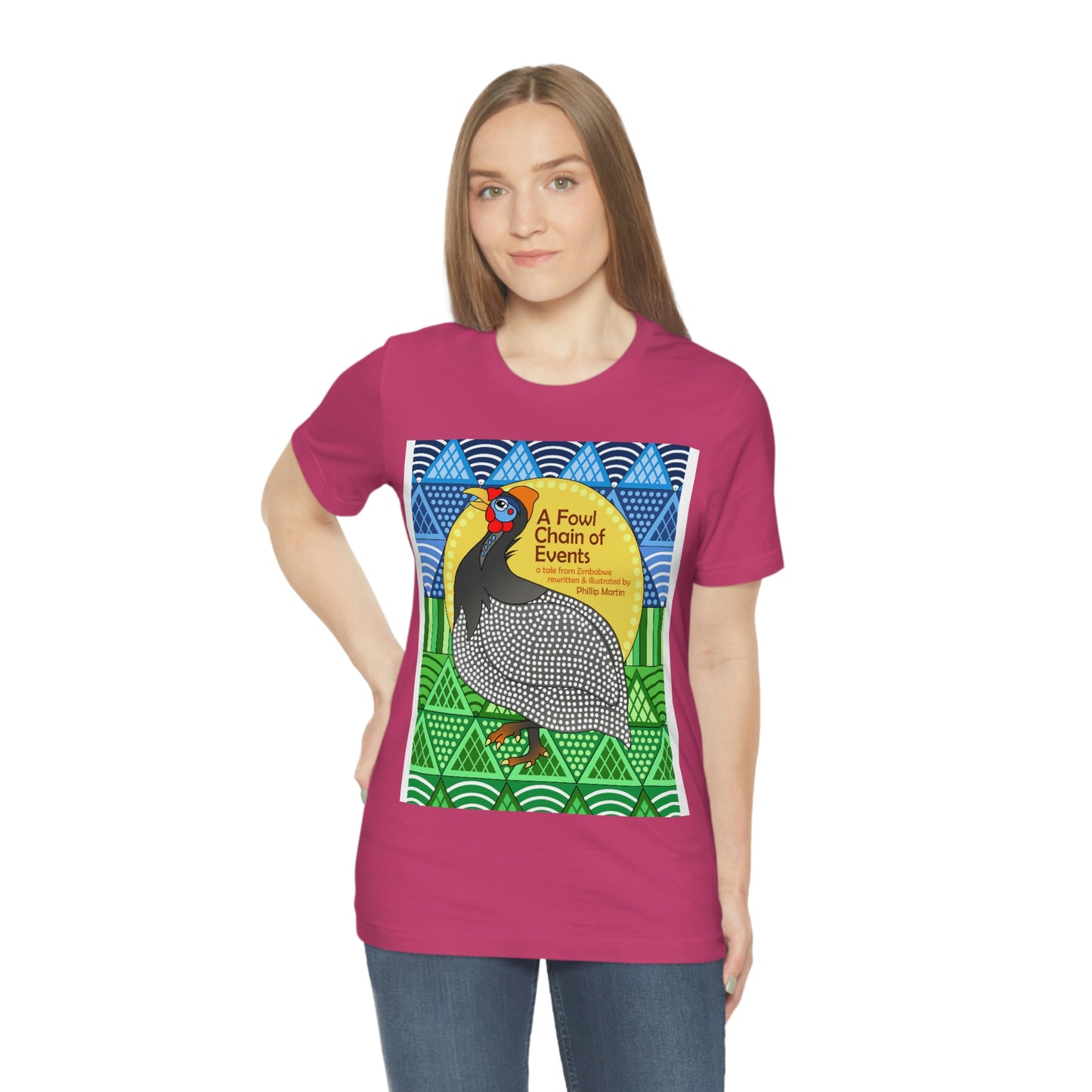 A Fowl Chain of Events Unisex Jersey Short Sleeve Tee