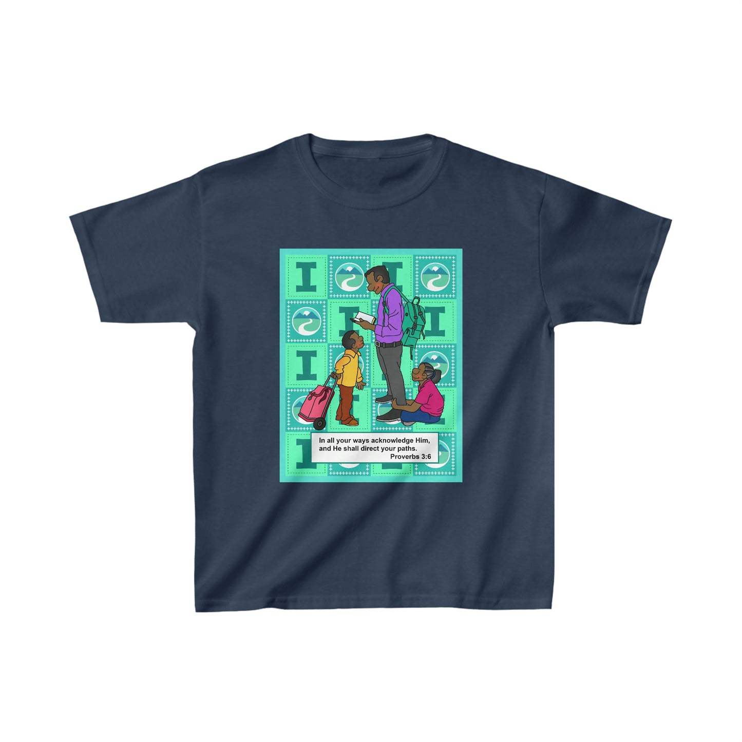The Bible as Simple as ABC I Kids Heavy Cotton™ Tee