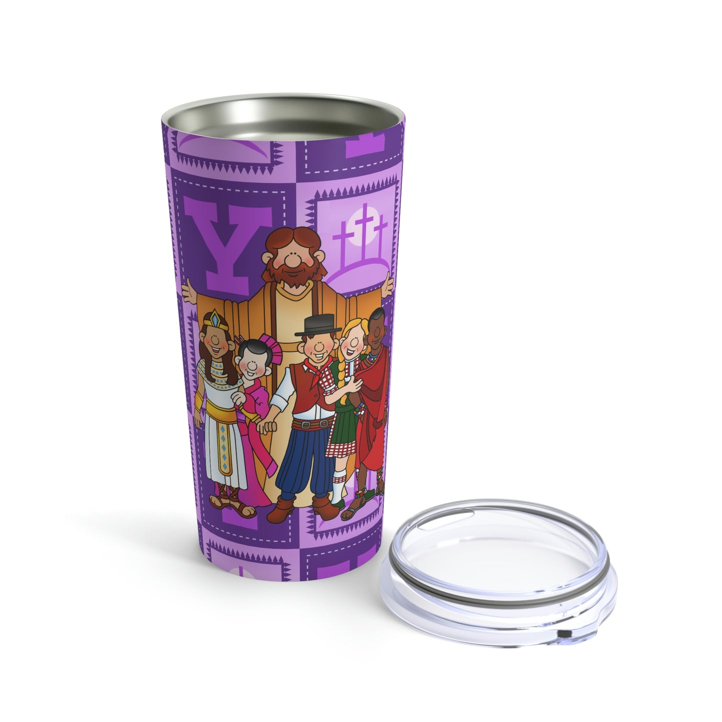 The Bible as Simple as ABC Y Tumbler 20oz