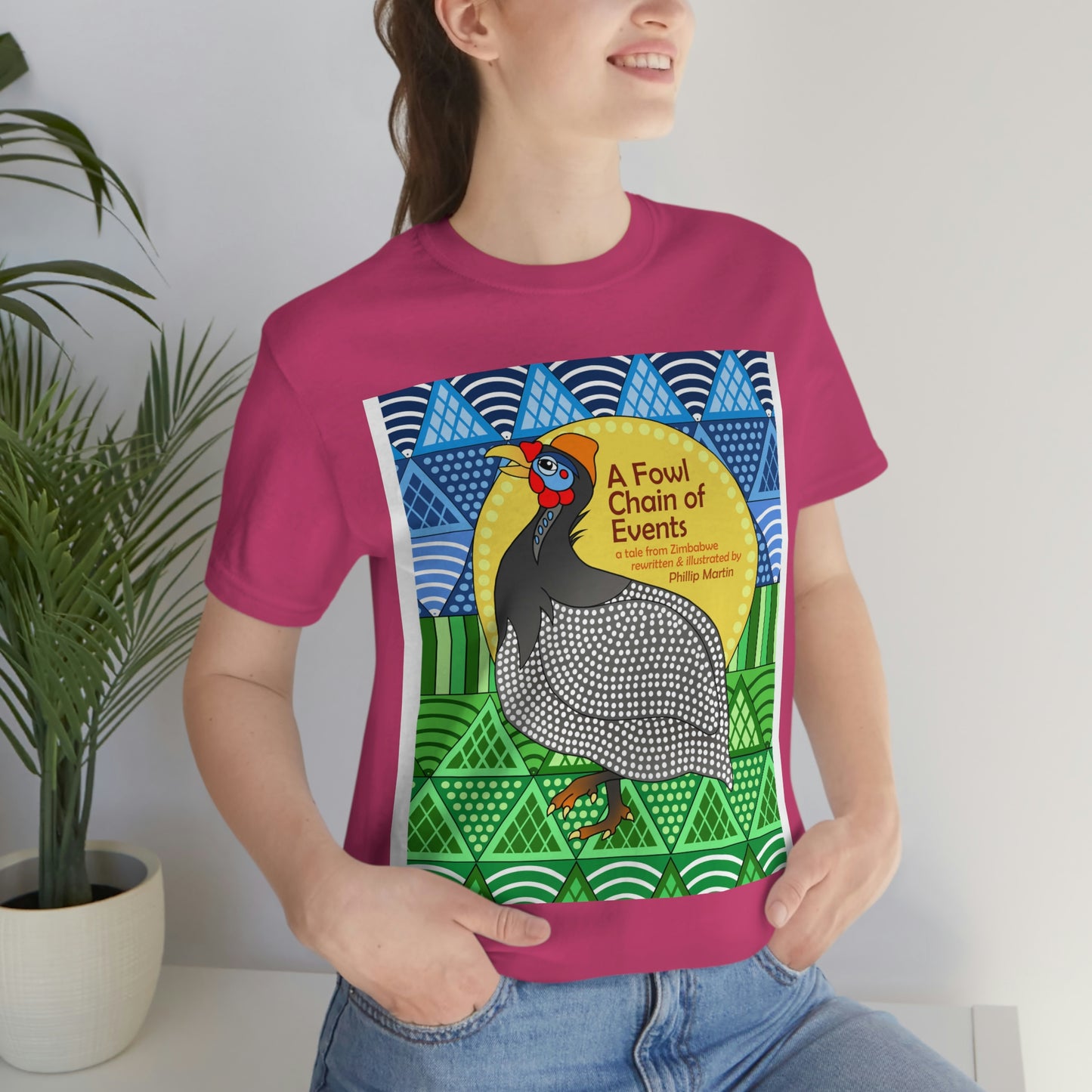 A Fowl Chain of Events Unisex Jersey Short Sleeve Tee